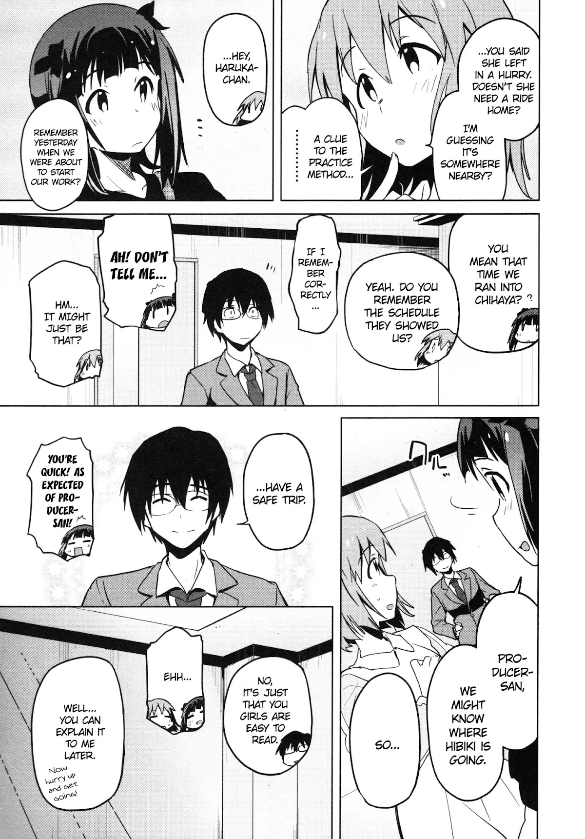 The Idolm@ster 2: The World Is All One!! Chapter 30 page 9 - Chapter 30: Things That Can’t Be Said Alone