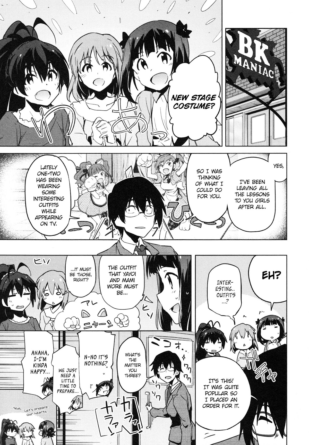 The Idolm@ster 2: The World Is All One!! Chapter 31 page 11 - Chapter 31: READY!!