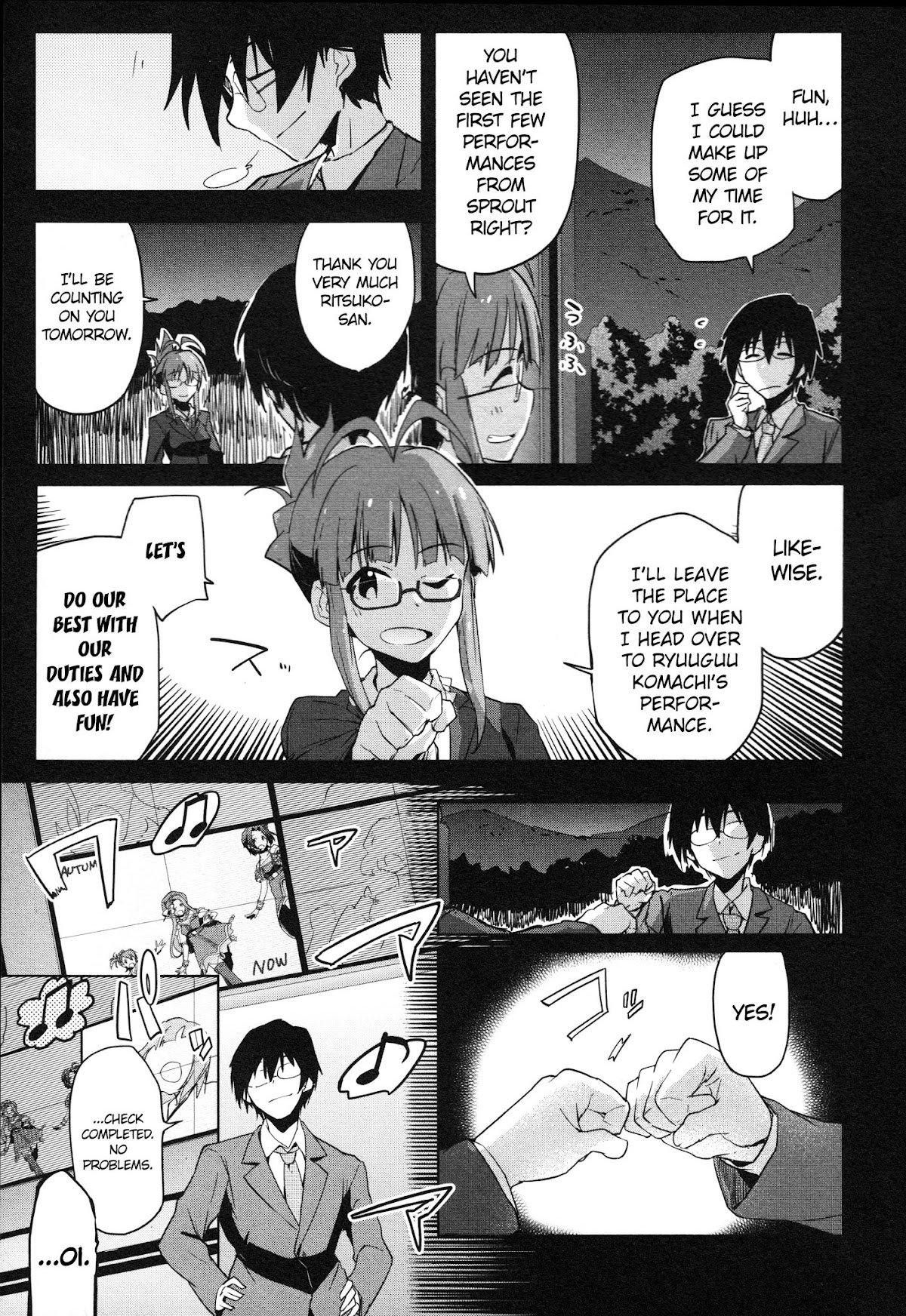The Idolm@ster 2: The World Is All One!! Chapter 32 page 10 - Chapter 32: IDOLM@STER Festival