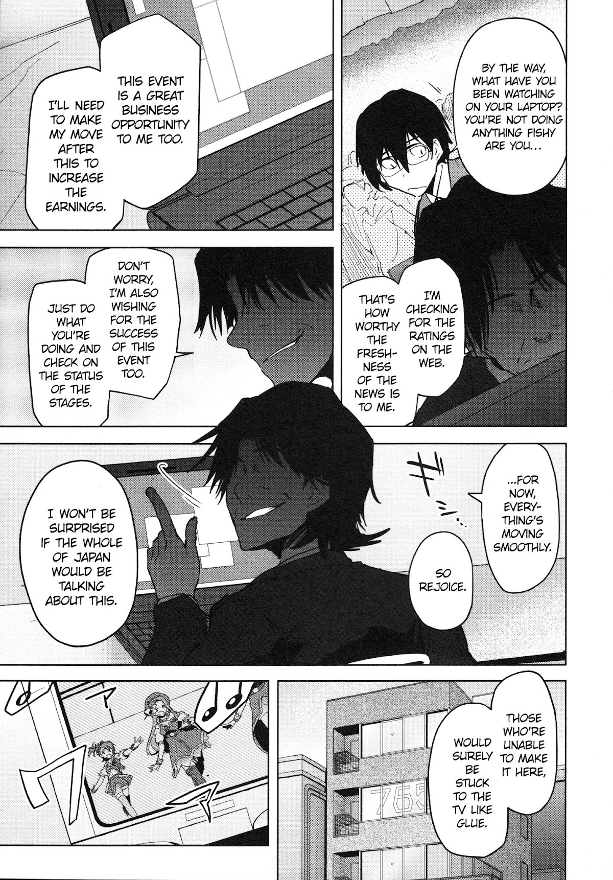 The Idolm@ster 2: The World Is All One!! Chapter 32 page 12 - Chapter 32: IDOLM@STER Festival