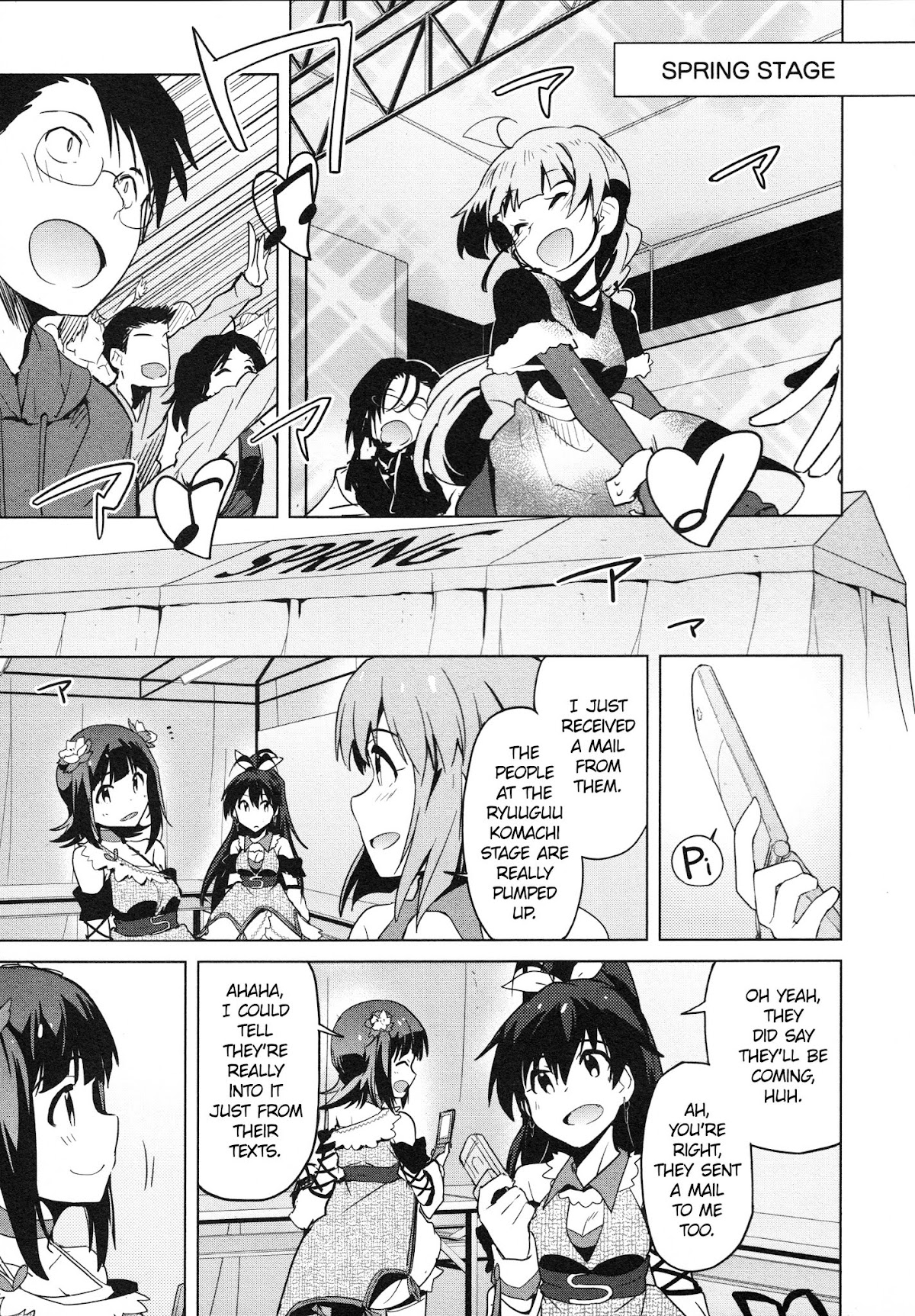 The Idolm@ster 2: The World Is All One!! Chapter 32 page 14 - Chapter 32: IDOLM@STER Festival