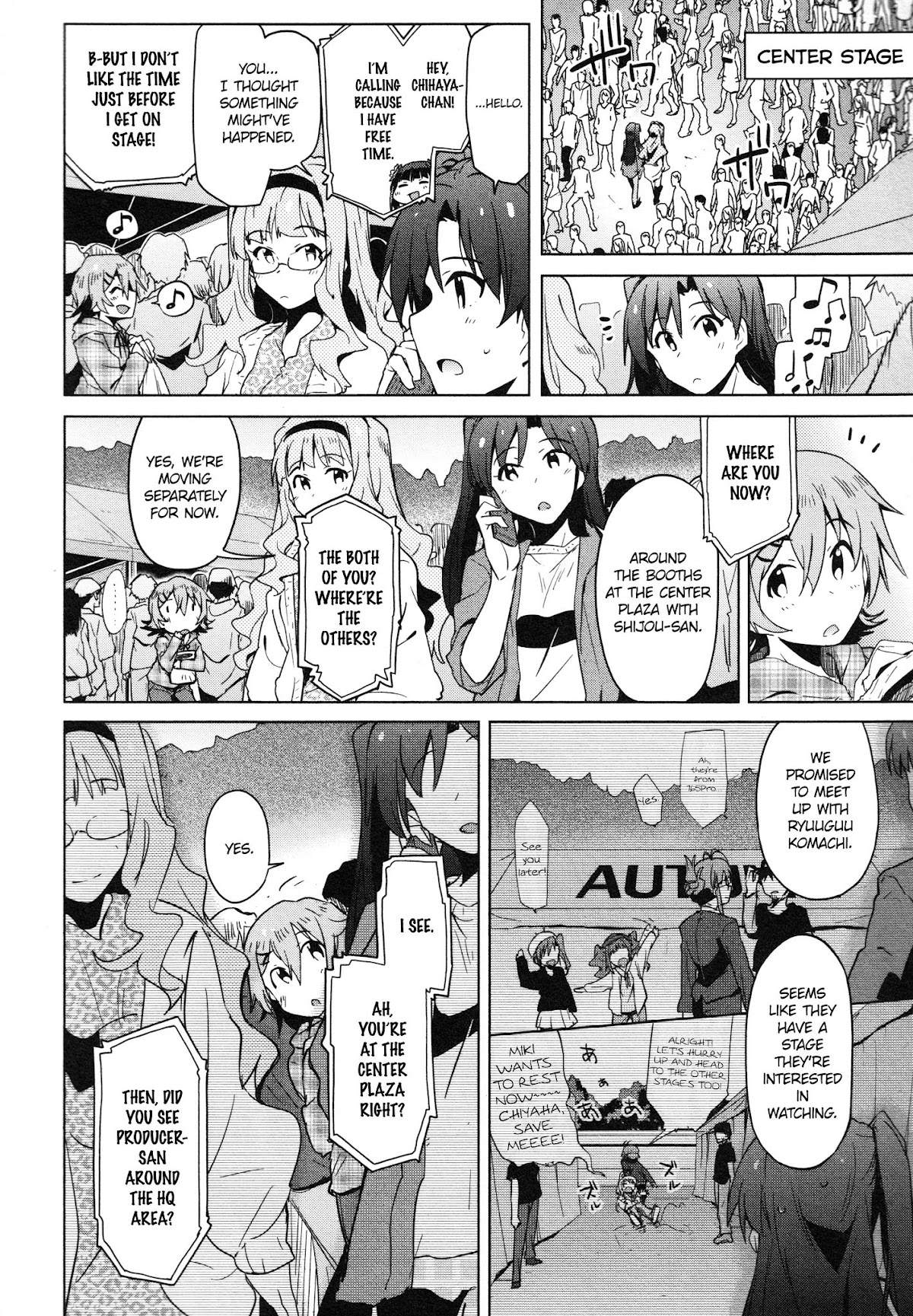 The Idolm@ster 2: The World Is All One!! Chapter 32 page 15 - Chapter 32: IDOLM@STER Festival