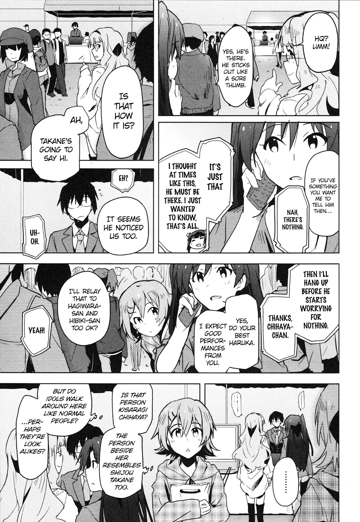 The Idolm@ster 2: The World Is All One!! Chapter 32 page 16 - Chapter 32: IDOLM@STER Festival