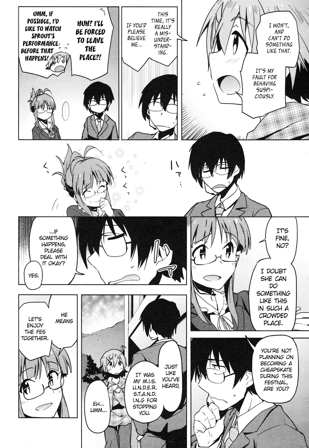 The Idolm@ster 2: The World Is All One!! Chapter 32 page 19 - Chapter 32: IDOLM@STER Festival