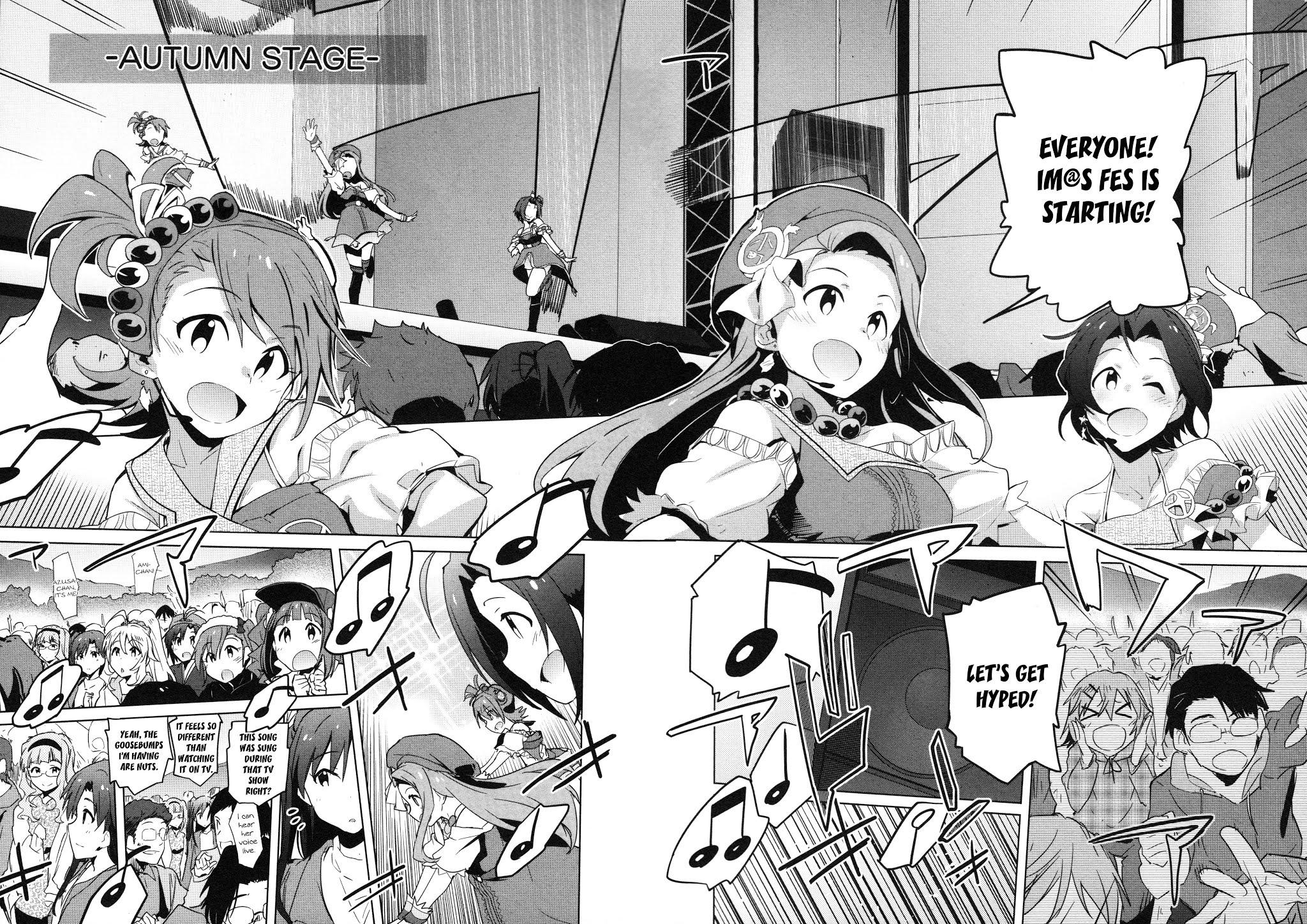 The Idolm@ster 2: The World Is All One!! Chapter 32 page 4 - Chapter 32: IDOLM@STER Festival