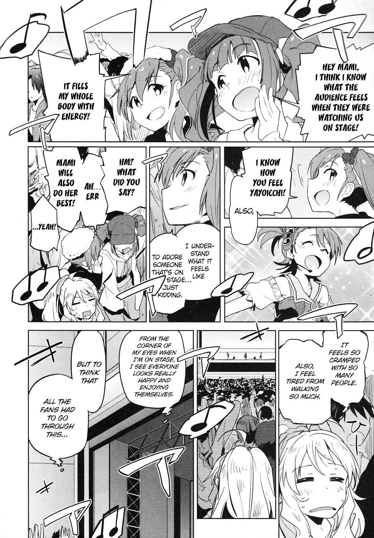 The Idolm@ster 2: The World Is All One!! Chapter 32 page 5 - Chapter 32: IDOLM@STER Festival