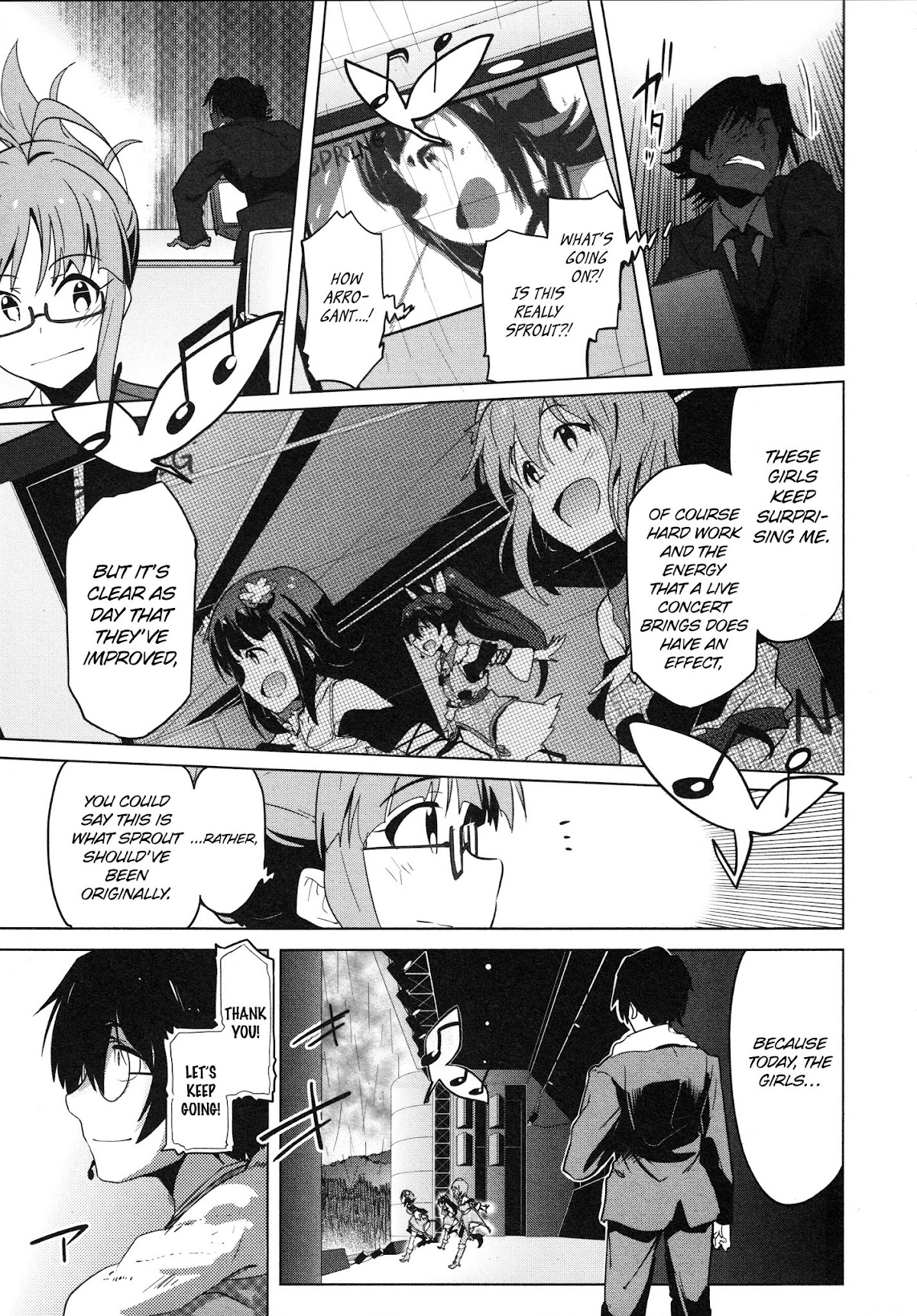 The Idolm@ster 2: The World Is All One!! Chapter 33 page 13 - Chapter 33: In Our Hands, The Shape of Friendship
