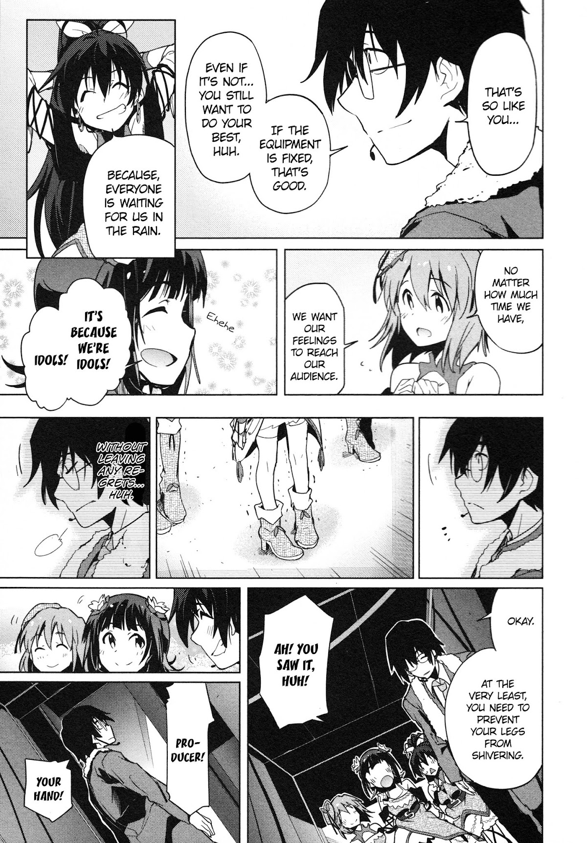 The Idolm@ster 2: The World Is All One!! Chapter 33 page 19 - Chapter 33: In Our Hands, The Shape of Friendship