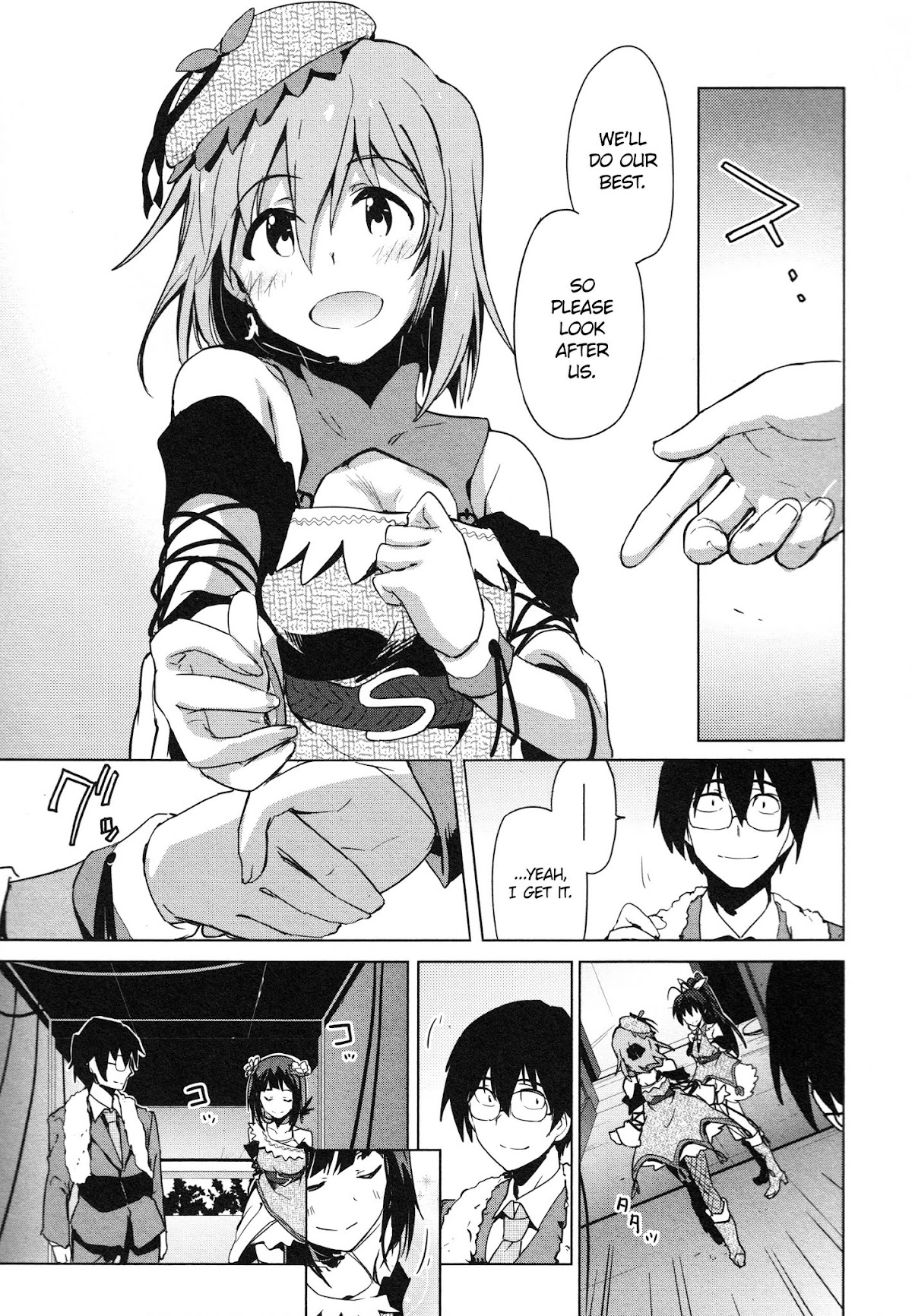 The Idolm@ster 2: The World Is All One!! Chapter 33 page 21 - Chapter 33: In Our Hands, The Shape of Friendship