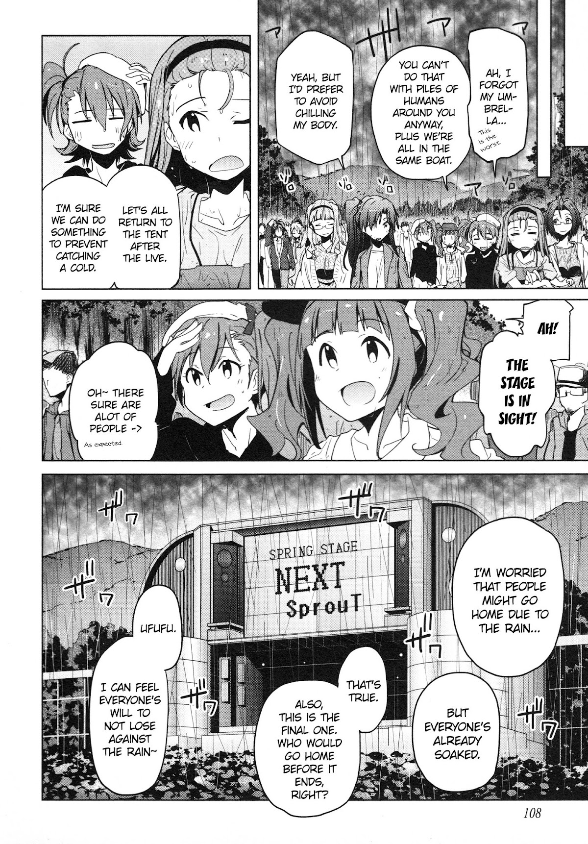 The Idolm@ster 2: The World Is All One!! Chapter 33 page 8 - Chapter 33: In Our Hands, The Shape of Friendship