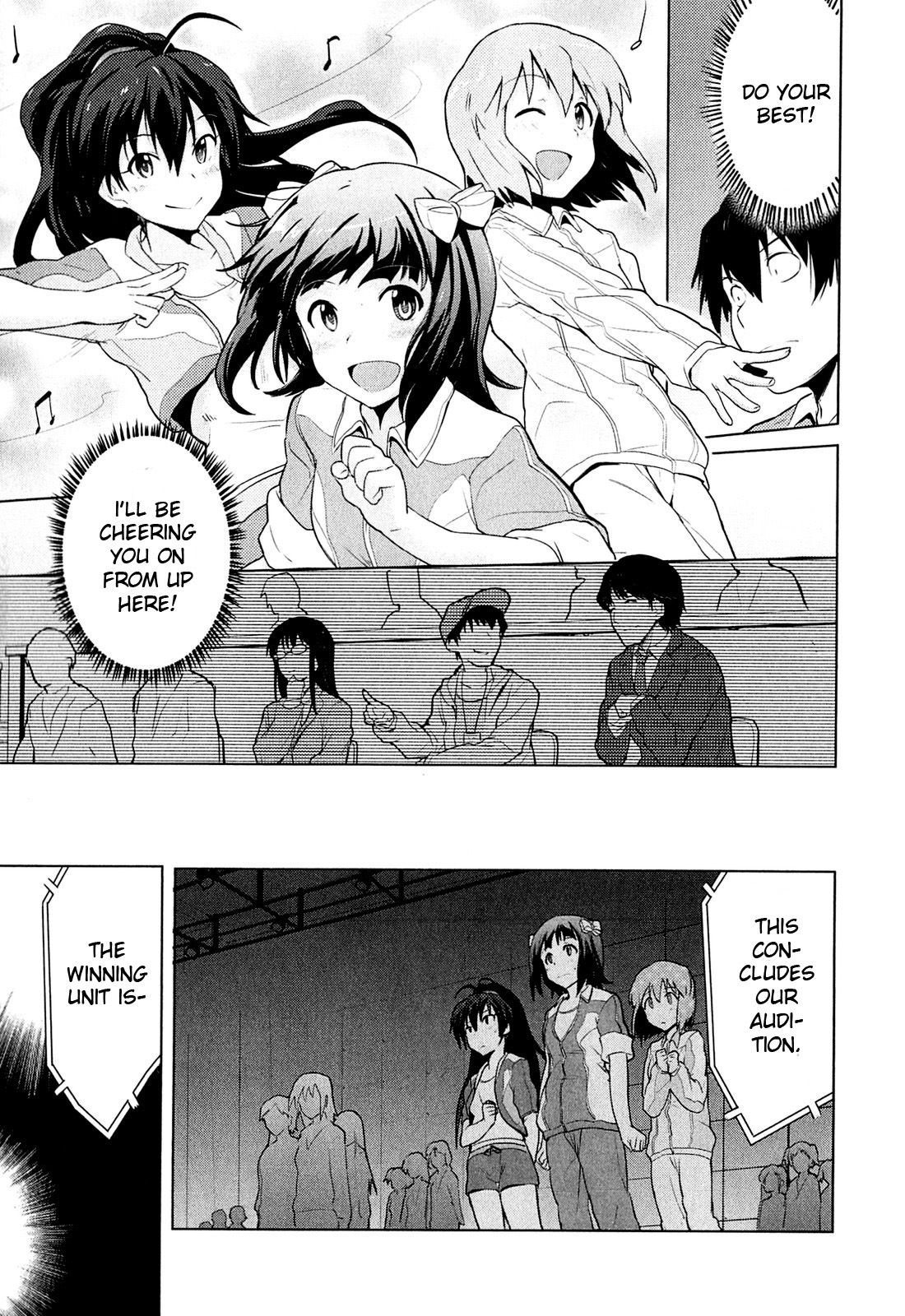 The Idolm@ster 2: The World Is All One!! Chapter 4 page 11 - Chapter 4: SprouT