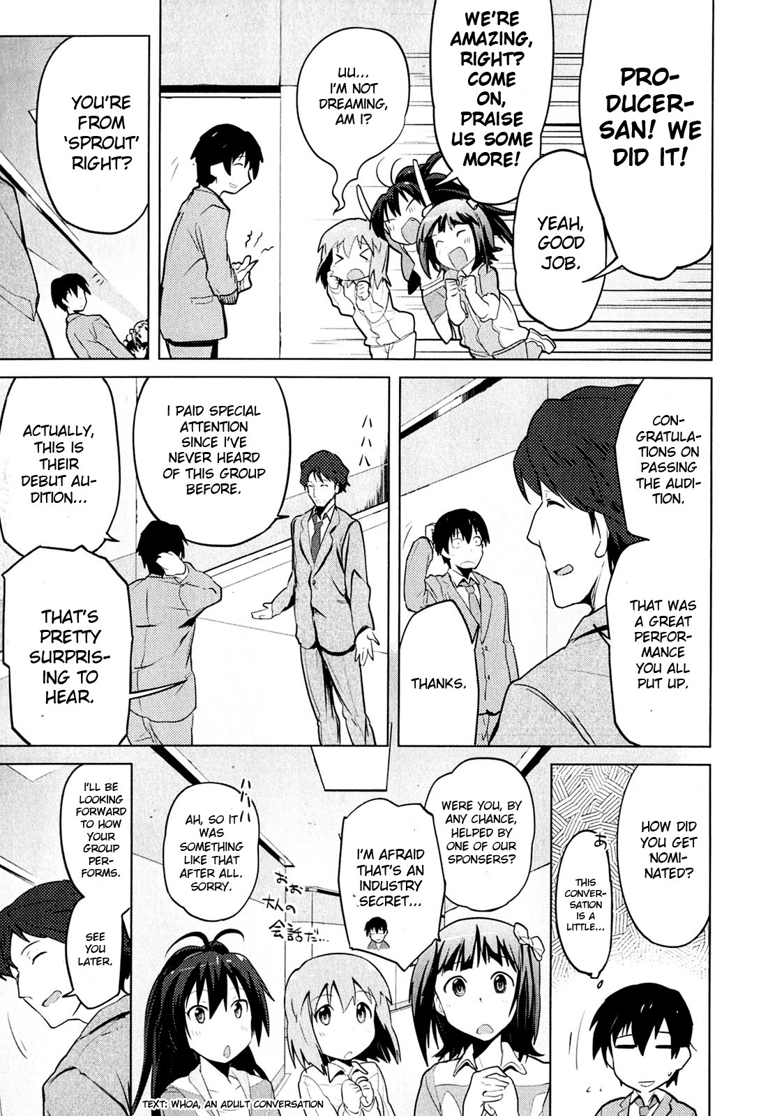 The Idolm@ster 2: The World Is All One!! Chapter 4 page 13 - Chapter 4: SprouT