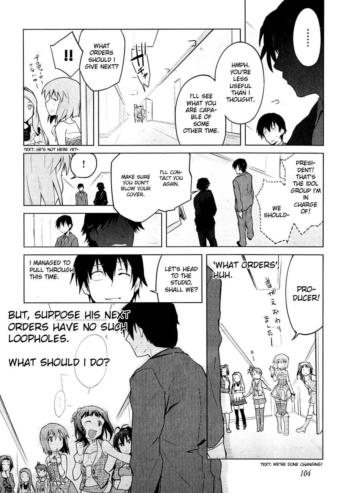 The Idolm@ster 2: The World Is All One!! Chapter 4 page 20 - Chapter 4: SprouT