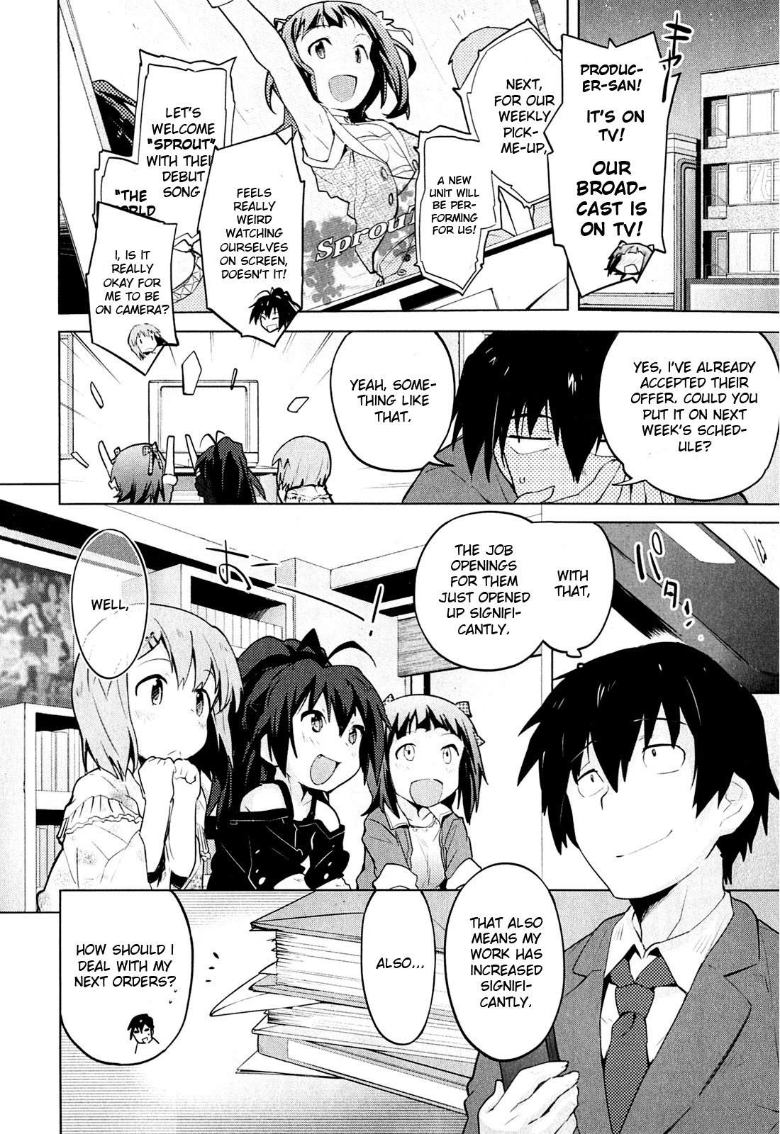 The Idolm@ster 2: The World Is All One!! Chapter 4 page 23 - Chapter 4: SprouT