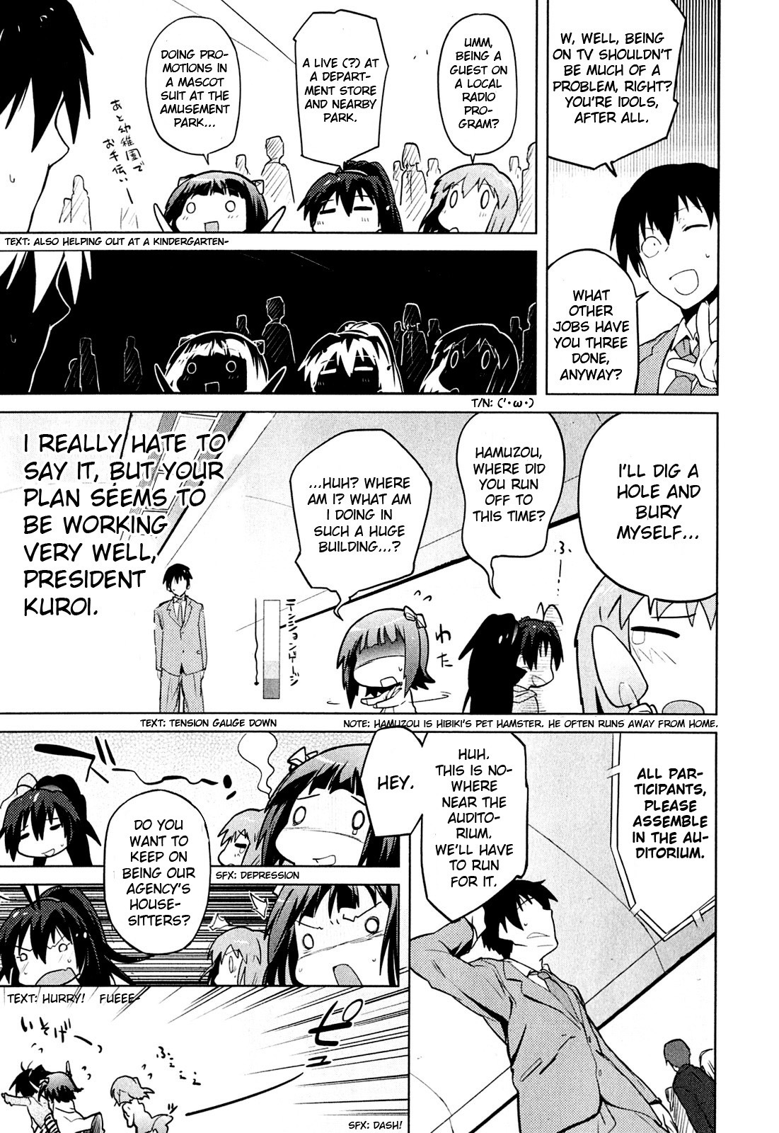 The Idolm@ster 2: The World Is All One!! Chapter 4 page 7 - Chapter 4: SprouT