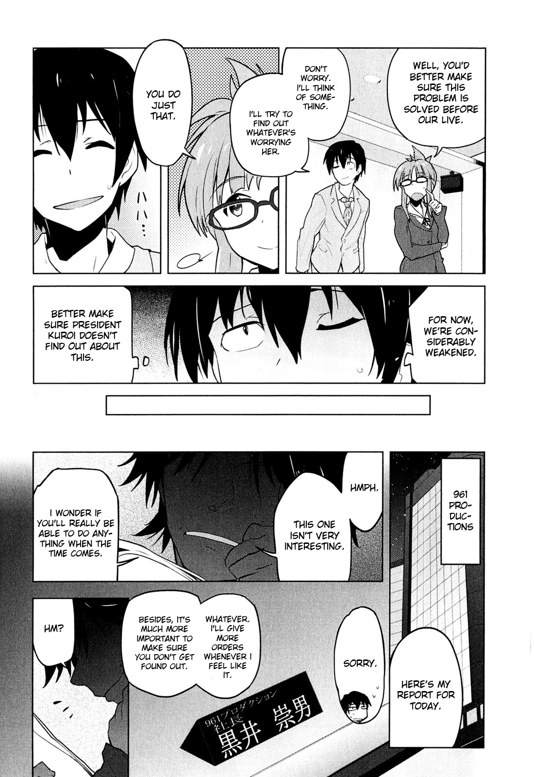The Idolm@ster 2: The World Is All One!! Chapter 6 page 11 - Chapter 6: Smiling Lost Girl