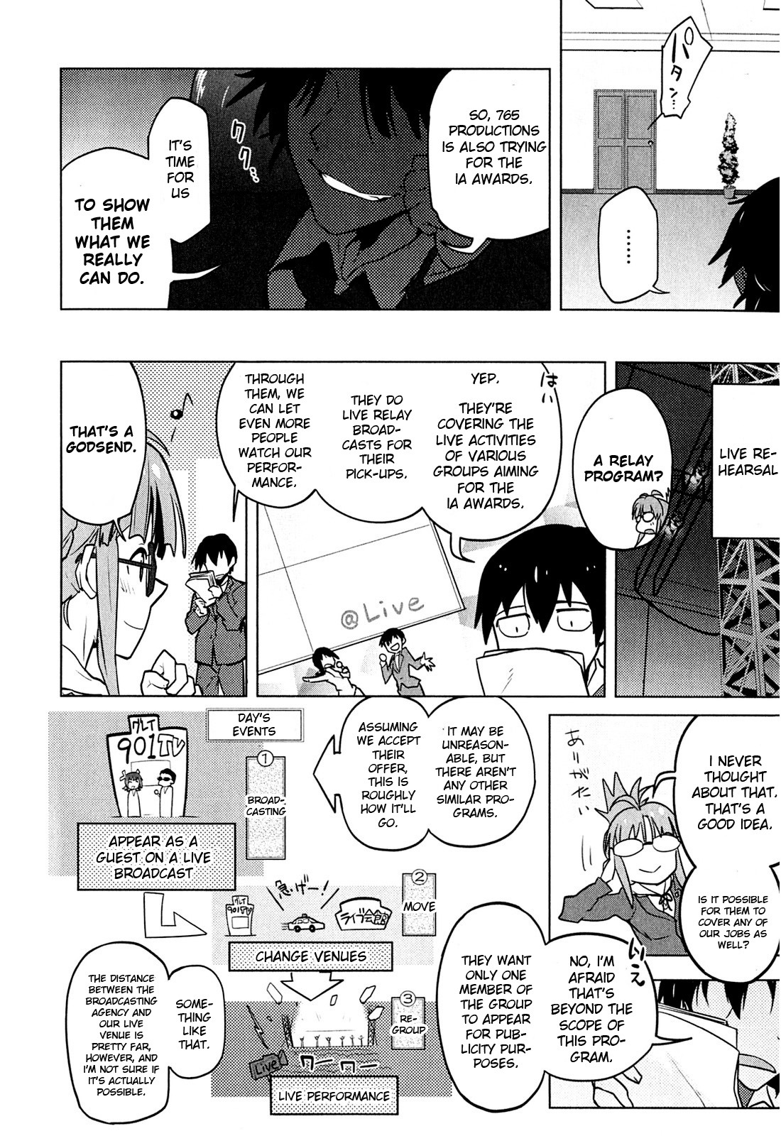 The Idolm@ster 2: The World Is All One!! Chapter 6 page 14 - Chapter 6: Smiling Lost Girl