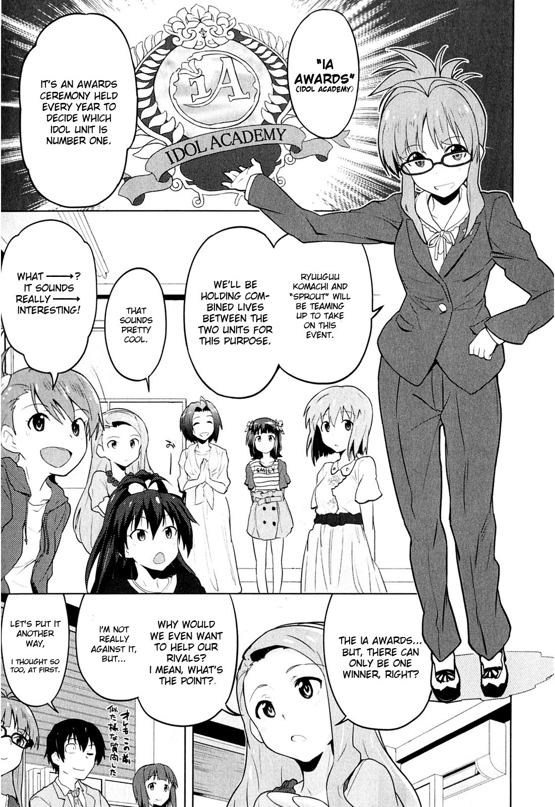 The Idolm@ster 2: The World Is All One!! Chapter 6 page 3 - Chapter 6: Smiling Lost Girl