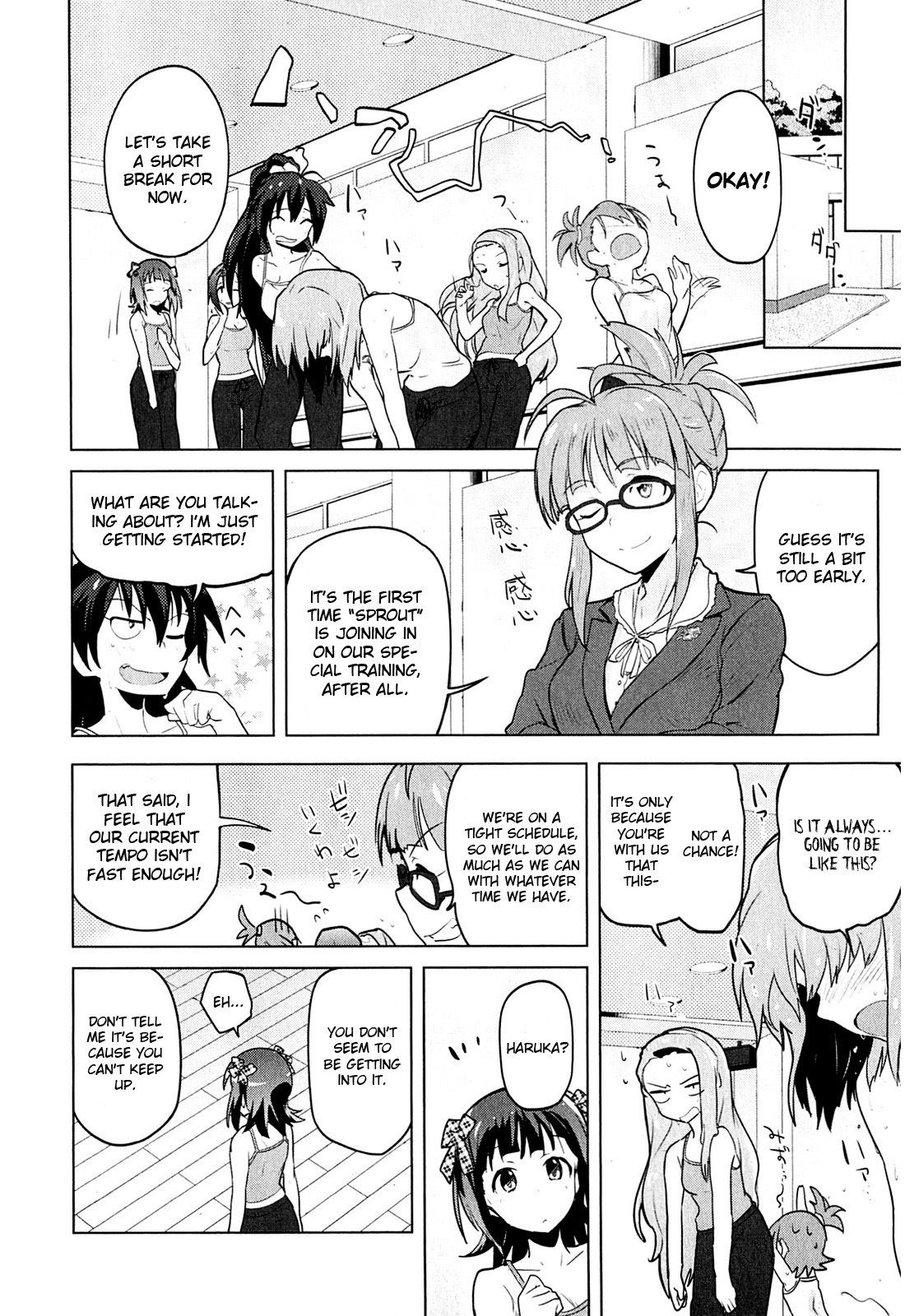 The Idolm@ster 2: The World Is All One!! Chapter 6 page 8 - Chapter 6: Smiling Lost Girl
