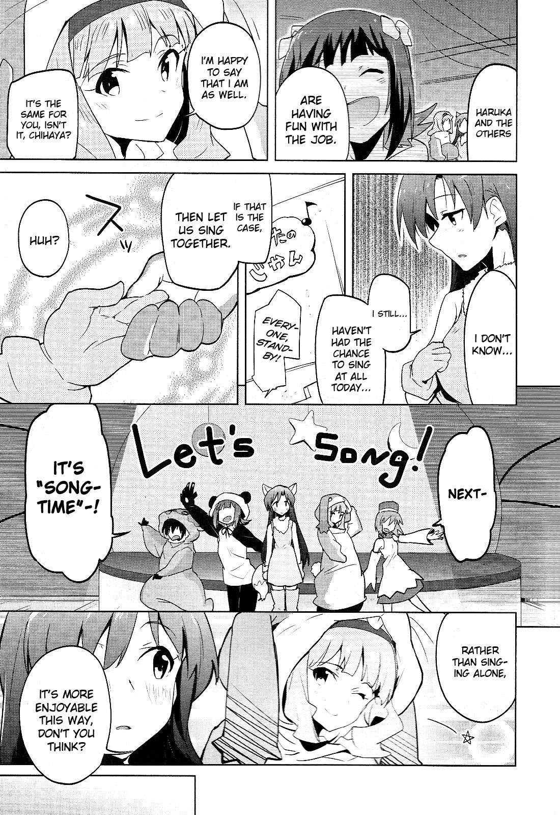 The Idolm@ster 2: The World Is All One!! Chapter 7.5 page 19 - Chapter 7.5: A Certain Day's Scenery (Special Chapter)