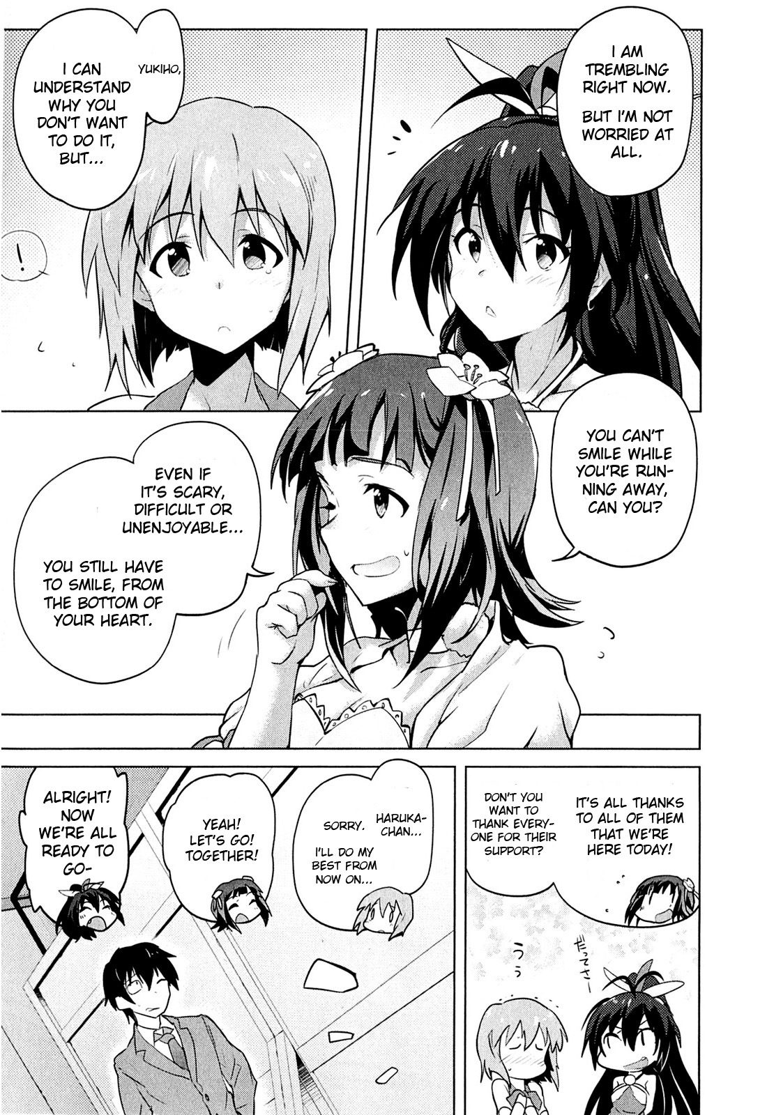 The Idolm@ster 2: The World Is All One!! Chapter 7 page 19 - Chapter 7: Girls Be Ambitious!