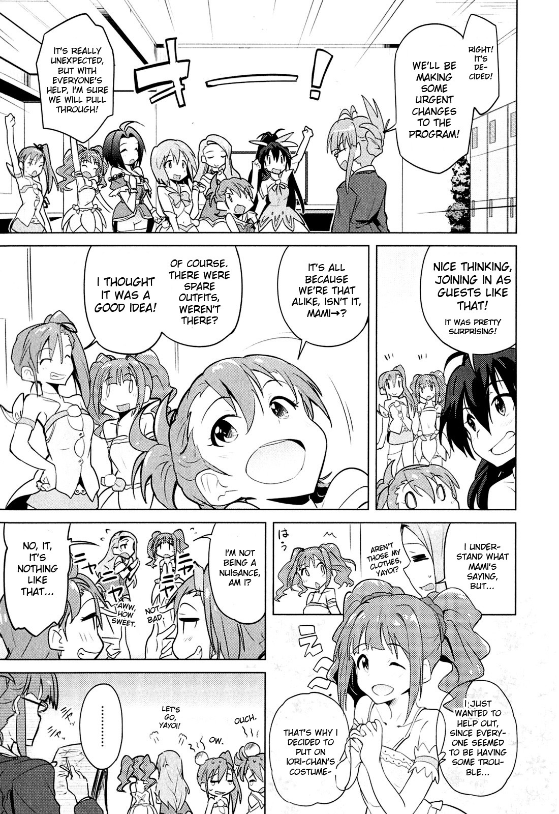 The Idolm@ster 2: The World Is All One!! Chapter 7 page 9 - Chapter 7: Girls Be Ambitious!