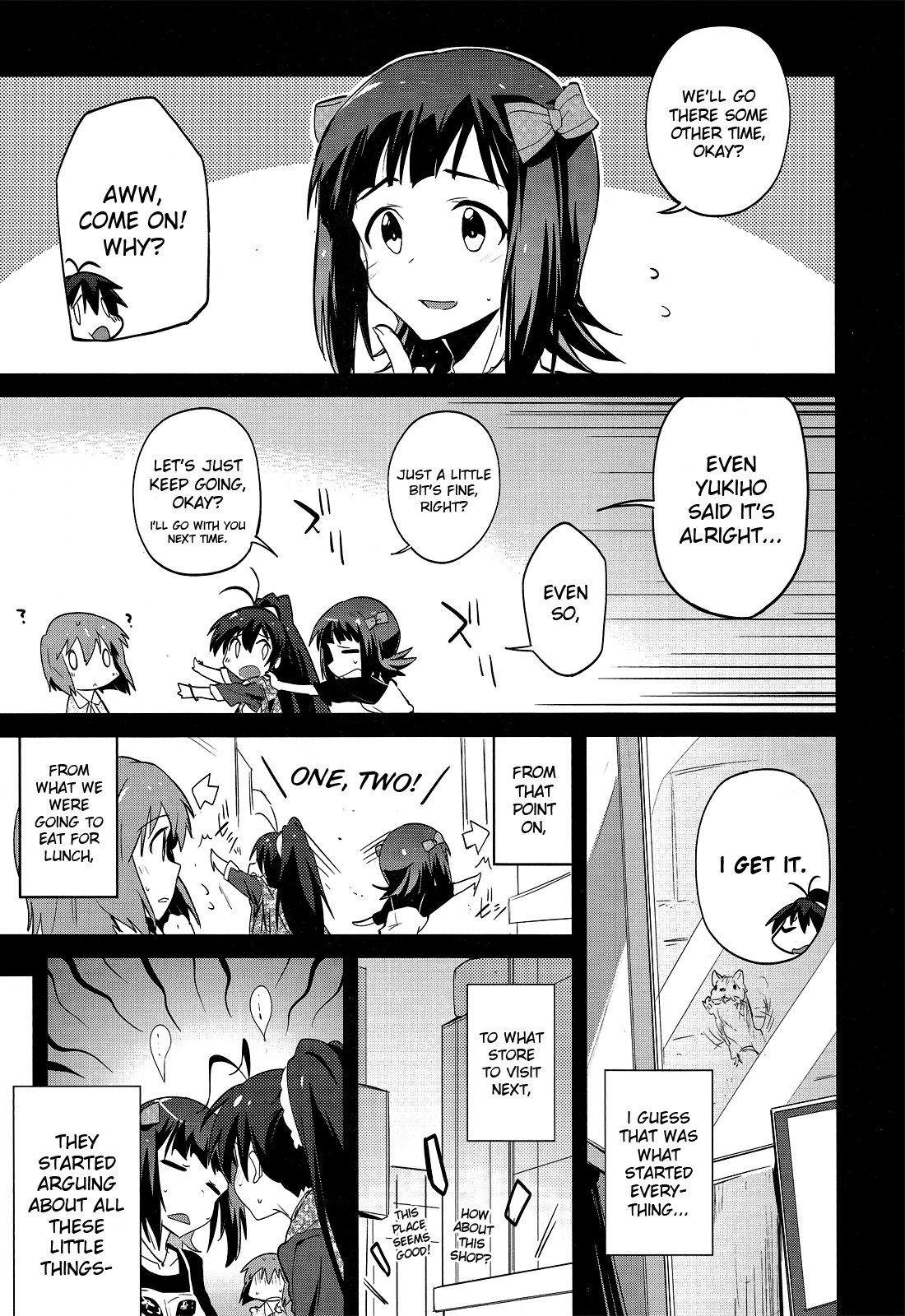 The Idolm@ster 2: The World Is All One!! Chapter 8.5 page 5 - Chapter 8.5: A Certain Day's Scenery 2