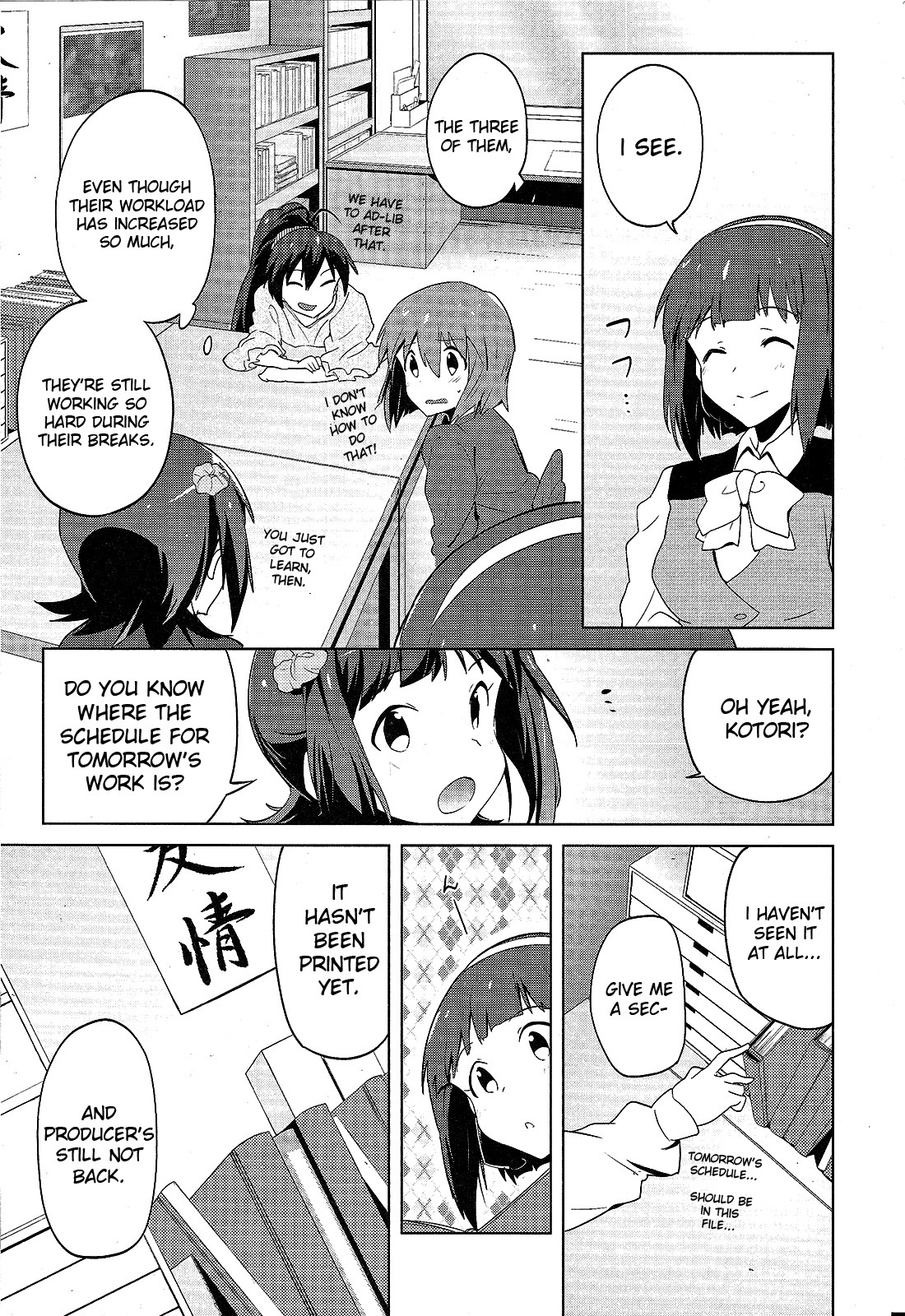 The Idolm@ster 2: The World Is All One!! Chapter 9 page 11 - Chapter 9: Results, Activity, and...