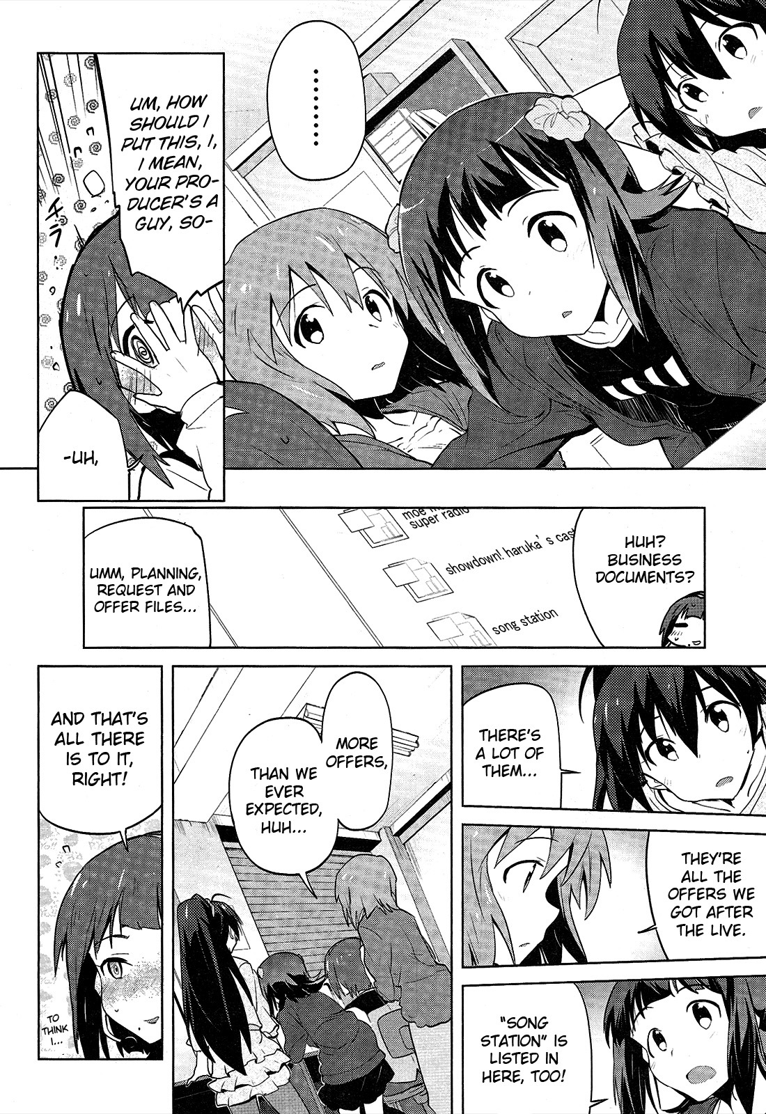 The Idolm@ster 2: The World Is All One!! Chapter 9 page 14 - Chapter 9: Results, Activity, and...