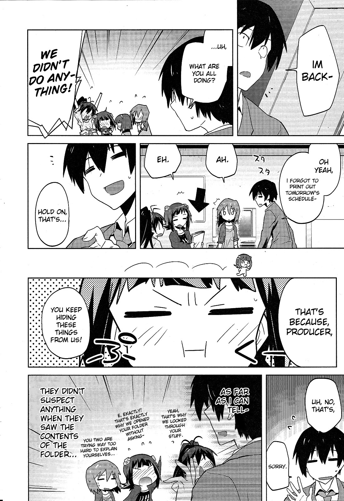 The Idolm@ster 2: The World Is All One!! Chapter 9 page 16 - Chapter 9: Results, Activity, and...