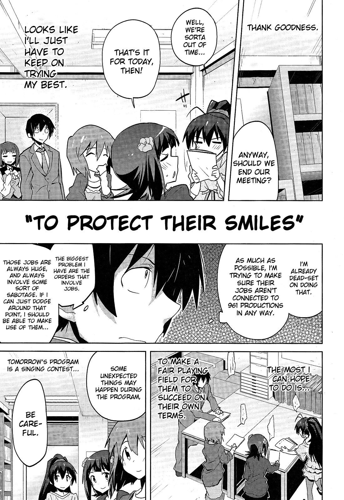 The Idolm@ster 2: The World Is All One!! Chapter 9 page 17 - Chapter 9: Results, Activity, and...
