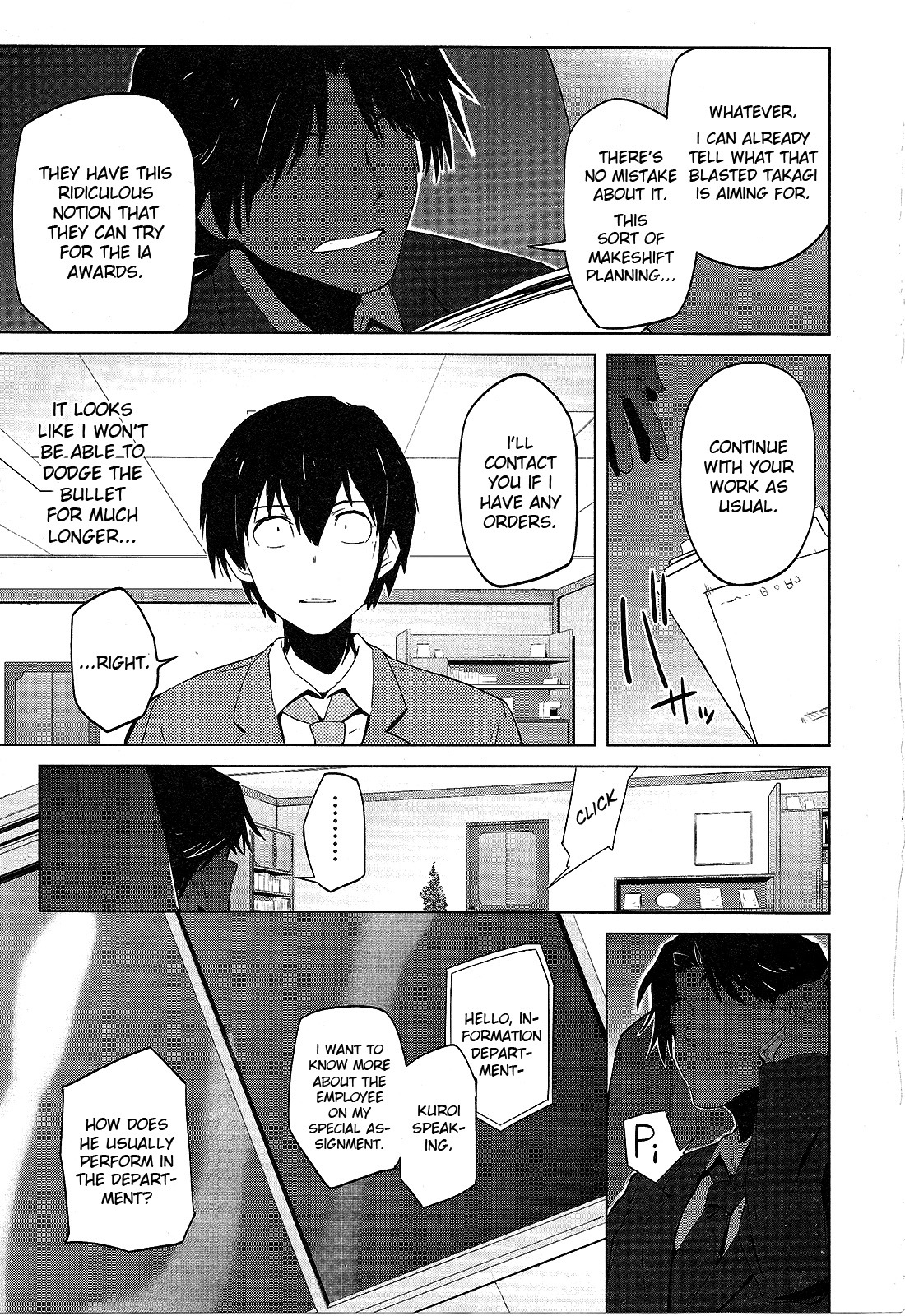The Idolm@ster 2: The World Is All One!! Chapter 9 page 7 - Chapter 9: Results, Activity, and...