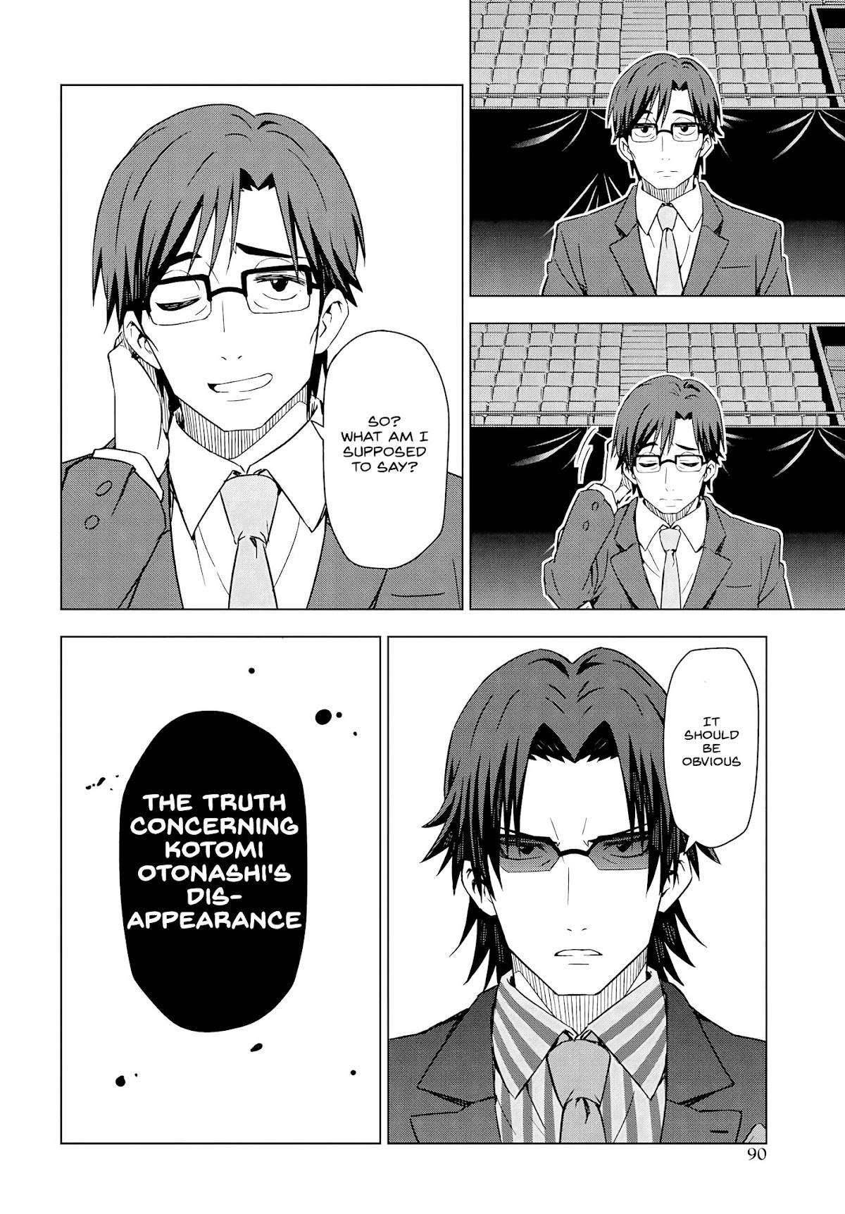 THE iDOLM@STER: Asayake wa Koganeiro Chapter 10 page 12 - Chapter 10: Under the Spell That Kotomi Otonashi Cast