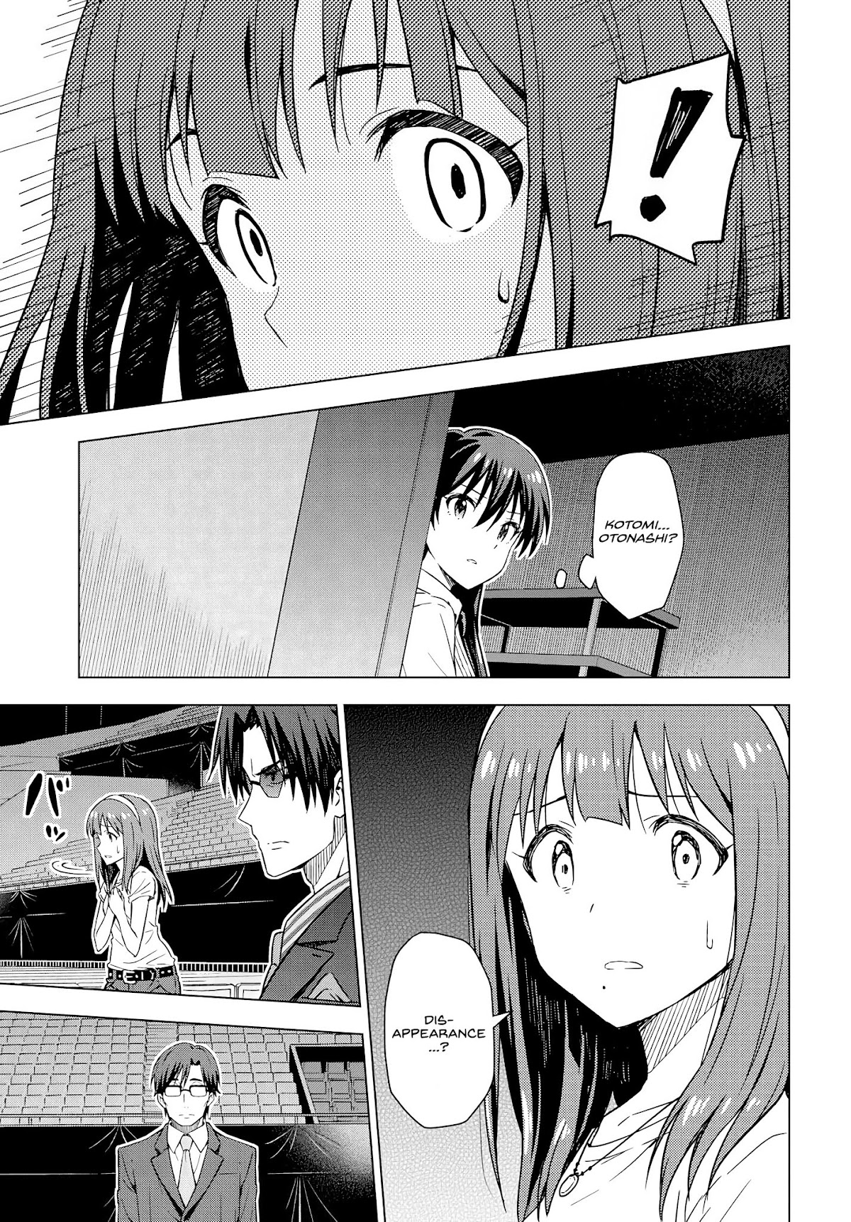 THE iDOLM@STER: Asayake wa Koganeiro Chapter 10 page 13 - Chapter 10: Under the Spell That Kotomi Otonashi Cast