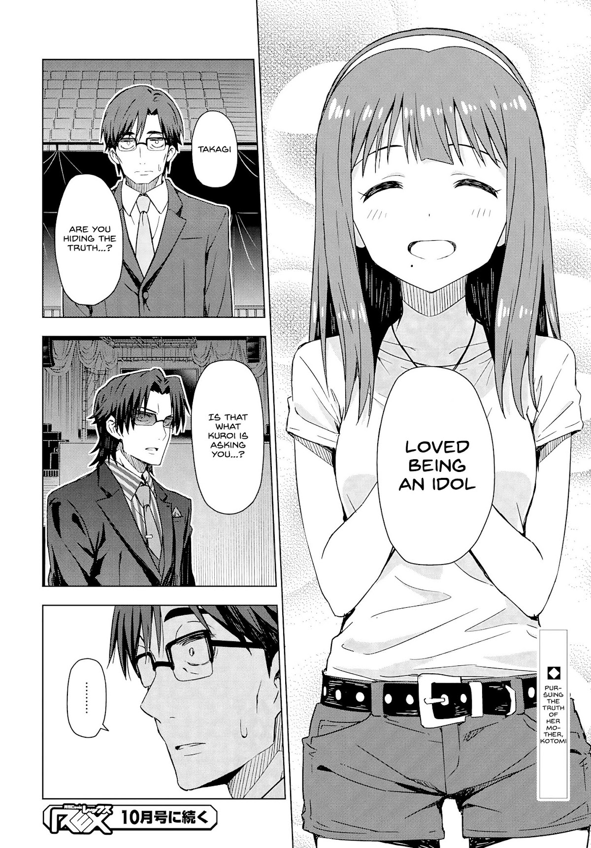 THE iDOLM@STER: Asayake wa Koganeiro Chapter 10 page 24 - Chapter 10: Under the Spell That Kotomi Otonashi Cast