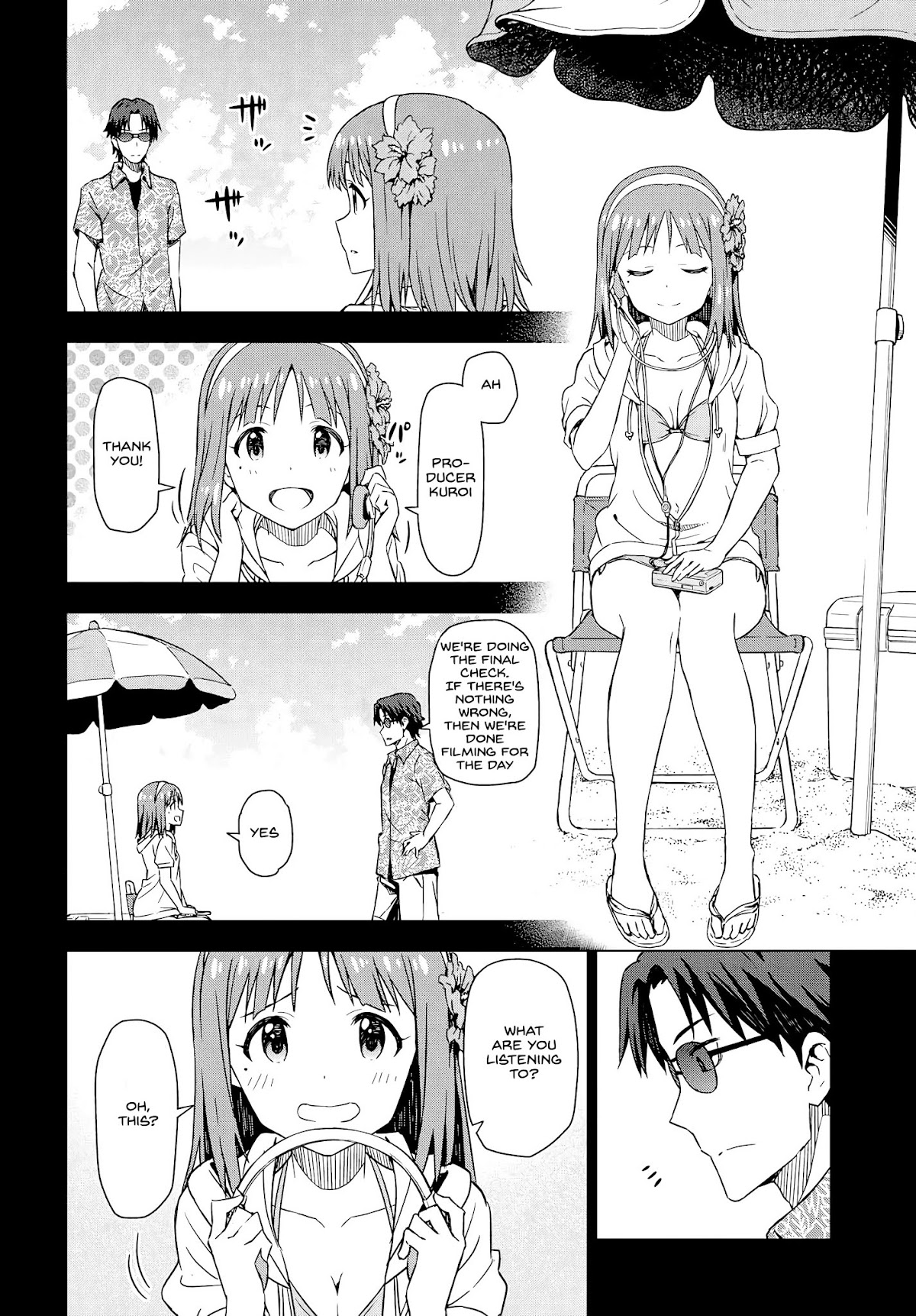 THE iDOLM@STER: Asayake wa Koganeiro Chapter 10 page 5 - Chapter 10: Under the Spell That Kotomi Otonashi Cast