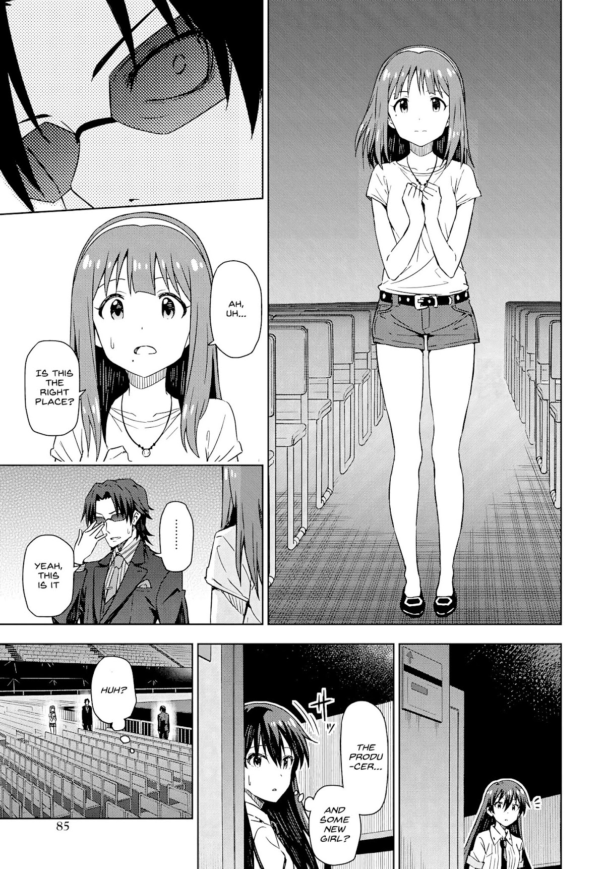 THE iDOLM@STER: Asayake wa Koganeiro Chapter 10 page 8 - Chapter 10: Under the Spell That Kotomi Otonashi Cast