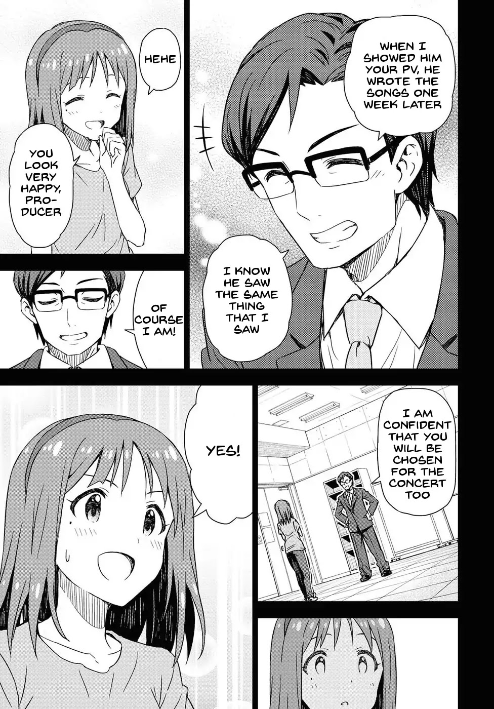 THE iDOLM@STER: Asayake wa Koganeiro Chapter 11 page 10 - Chapter 11: To Tokyo, to search for her mother's footprints... And...