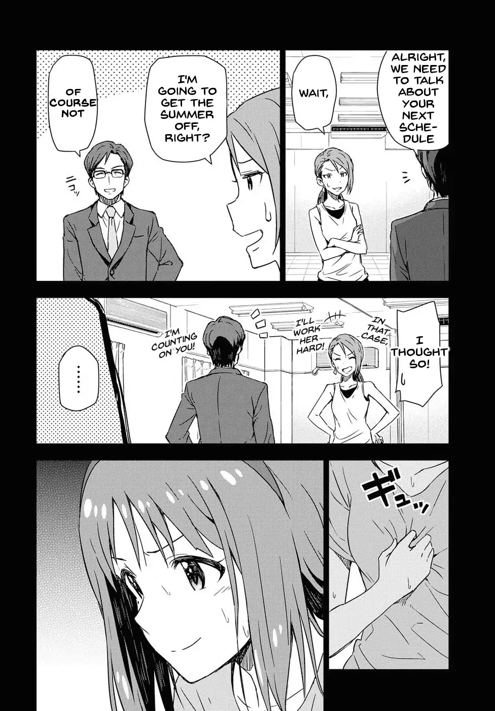 THE iDOLM@STER: Asayake wa Koganeiro Chapter 11 page 11 - Chapter 11: To Tokyo, to search for her mother's footprints... And...