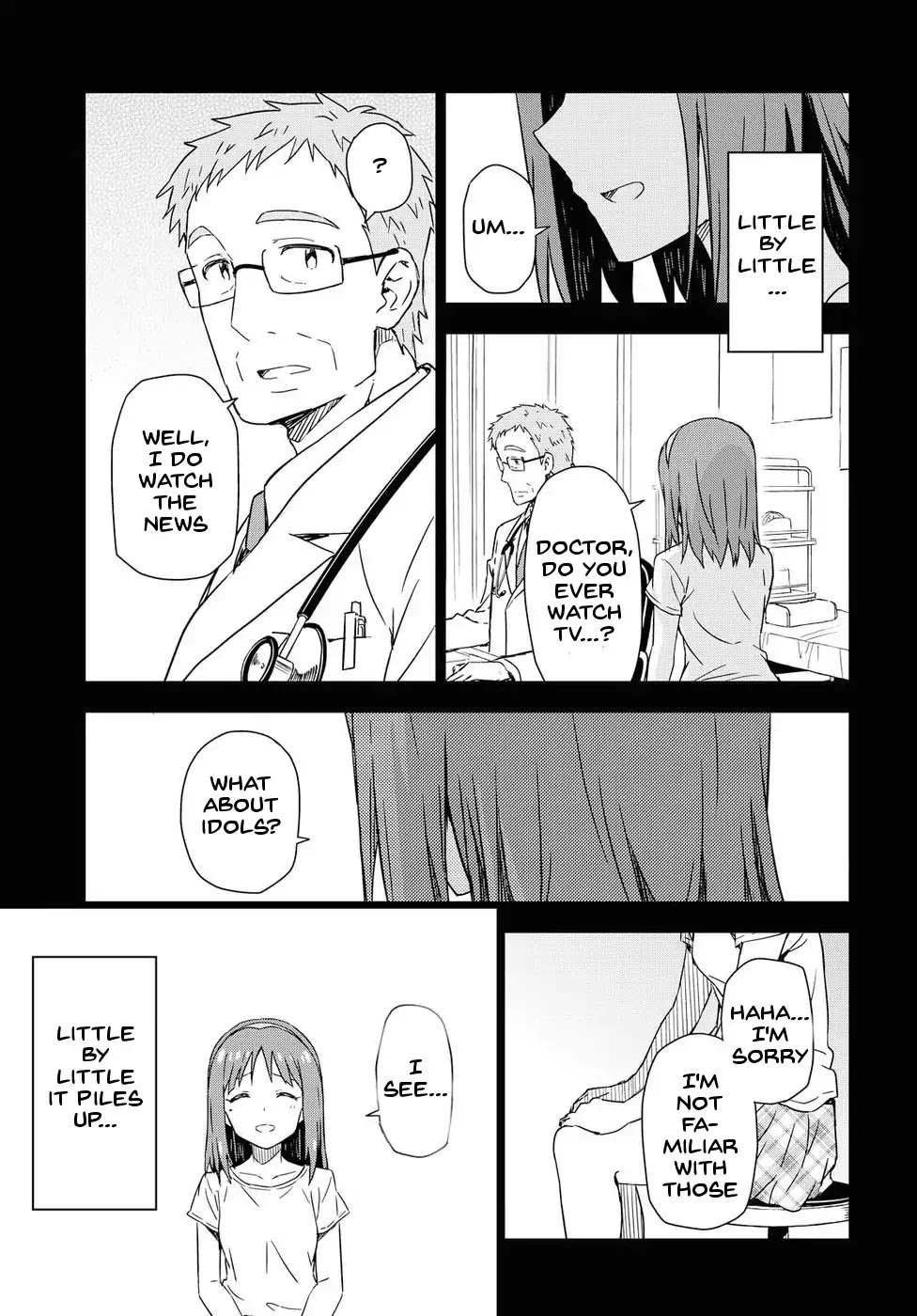 THE iDOLM@STER: Asayake wa Koganeiro Chapter 11 page 14 - Chapter 11: To Tokyo, to search for her mother's footprints... And...