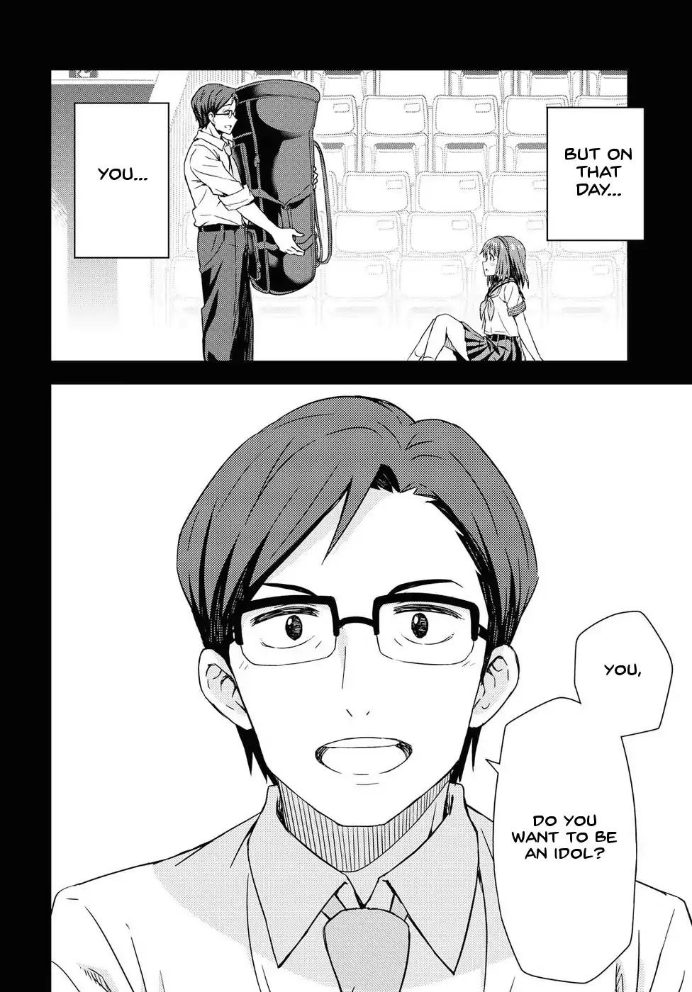 THE iDOLM@STER: Asayake wa Koganeiro Chapter 11 page 21 - Chapter 11: To Tokyo, to search for her mother's footprints... And...