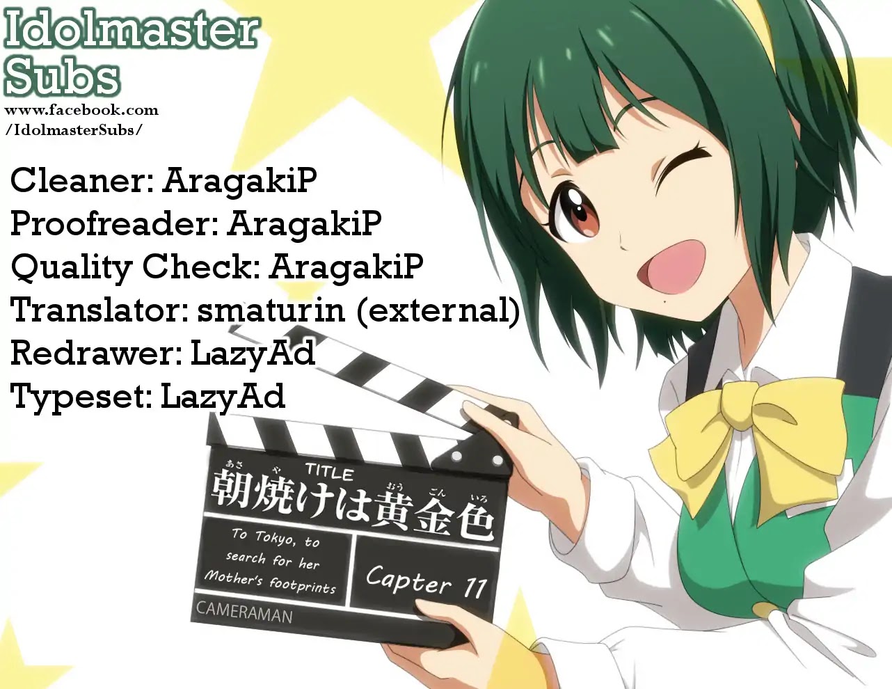 THE iDOLM@STER: Asayake wa Koganeiro Chapter 11 page 30 - Chapter 11: To Tokyo, to search for her mother's footprints... And...