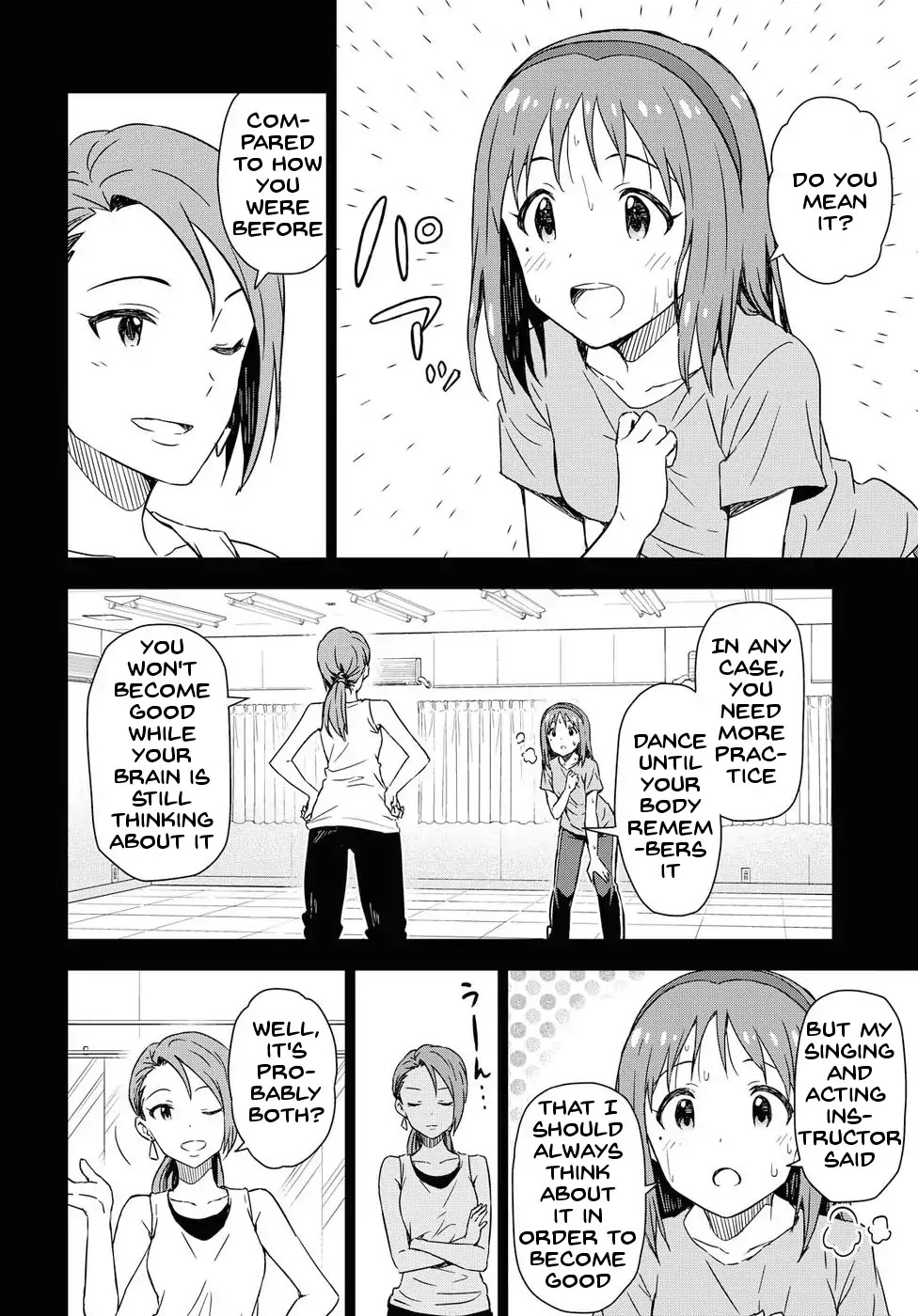 THE iDOLM@STER: Asayake wa Koganeiro Chapter 11 page 7 - Chapter 11: To Tokyo, to search for her mother's footprints... And...