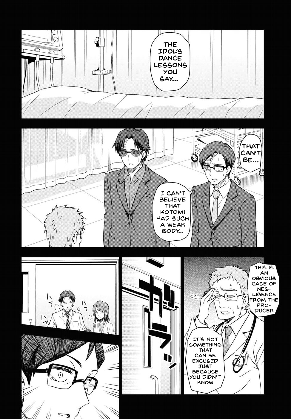 THE iDOLM@STER: Asayake wa Koganeiro Chapter 12 page 10 - Chapter 12: I'll Do It for Everyone's Smiles