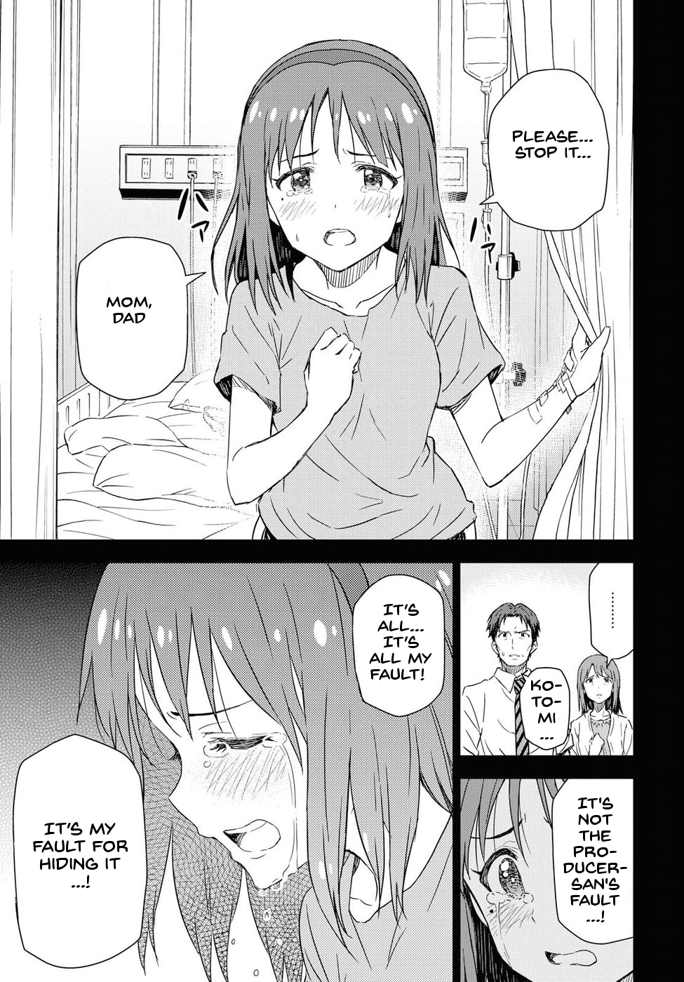 THE iDOLM@STER: Asayake wa Koganeiro Chapter 12 page 13 - Chapter 12: I'll Do It for Everyone's Smiles