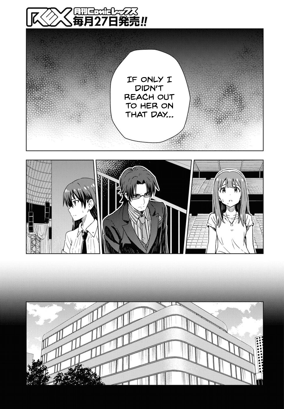 THE iDOLM@STER: Asayake wa Koganeiro Chapter 12 page 15 - Chapter 12: I'll Do It for Everyone's Smiles