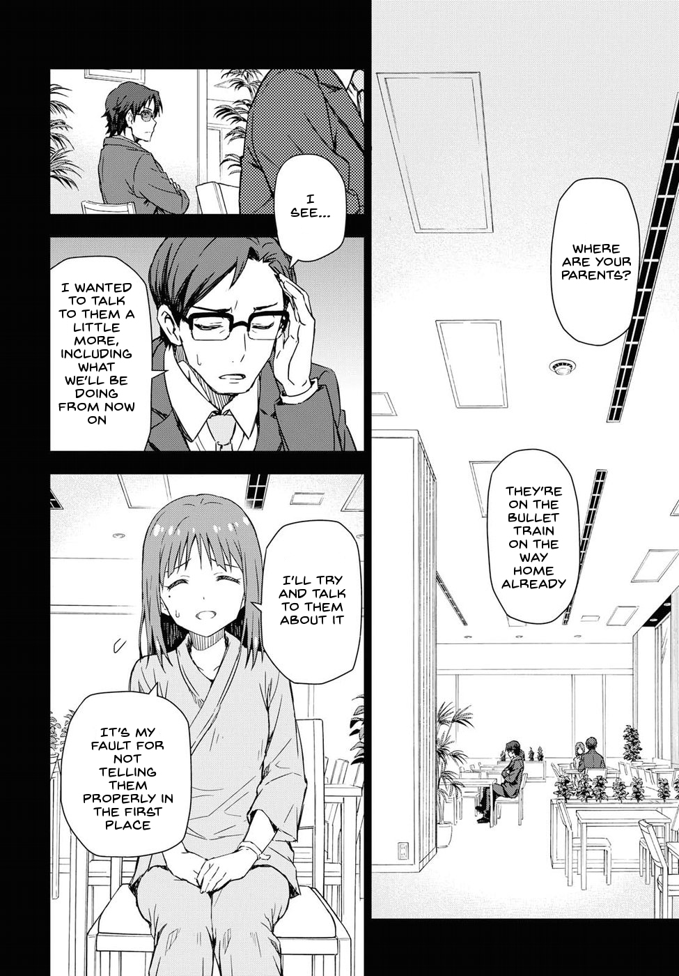THE iDOLM@STER: Asayake wa Koganeiro Chapter 12 page 20 - Chapter 12: I'll Do It for Everyone's Smiles