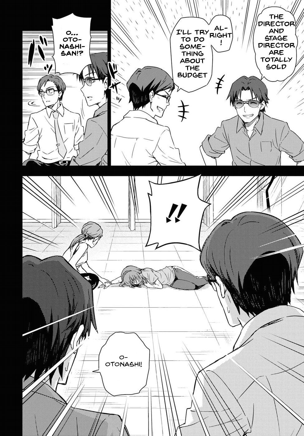 THE iDOLM@STER: Asayake wa Koganeiro Chapter 12 page 8 - Chapter 12: I'll Do It for Everyone's Smiles