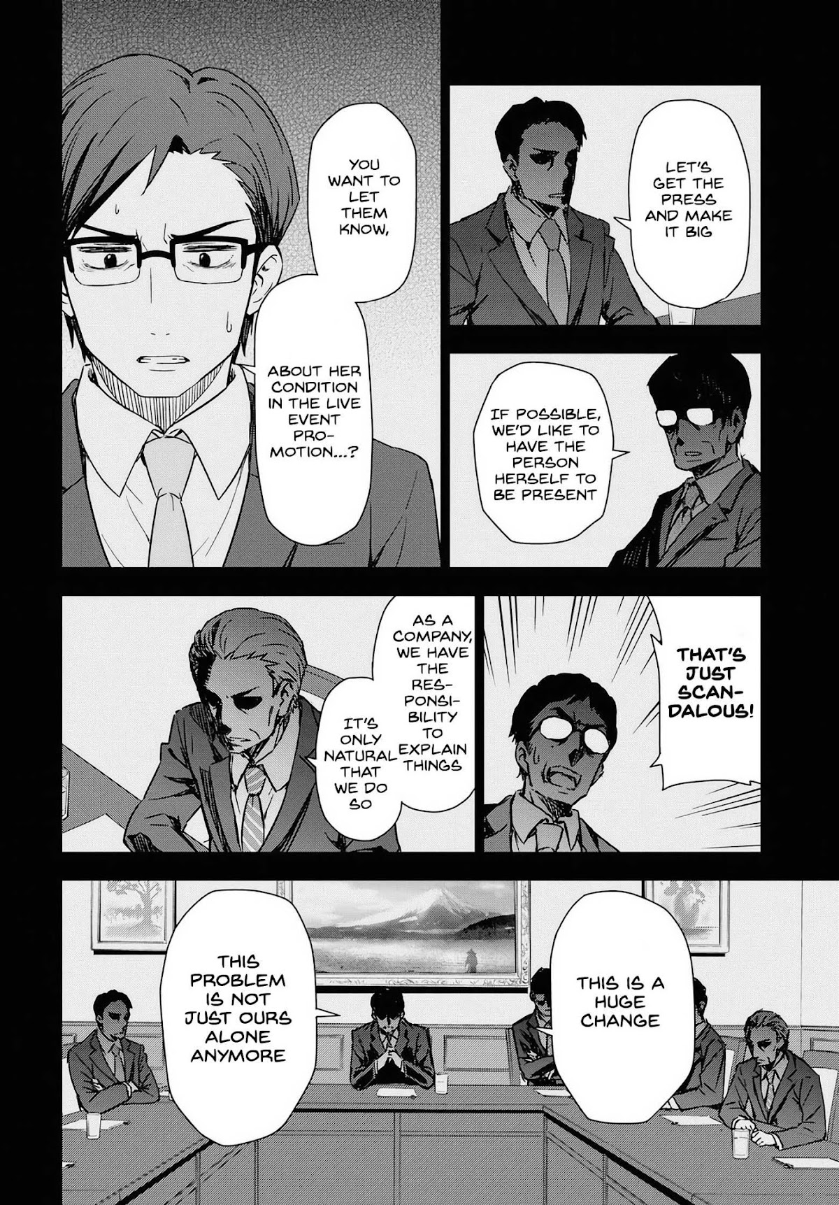 THE iDOLM@STER: Asayake wa Koganeiro Chapter 13 page 10 - Chapter 13: I Will Come To... Understand My Mother, Kotomi's, Footsteps