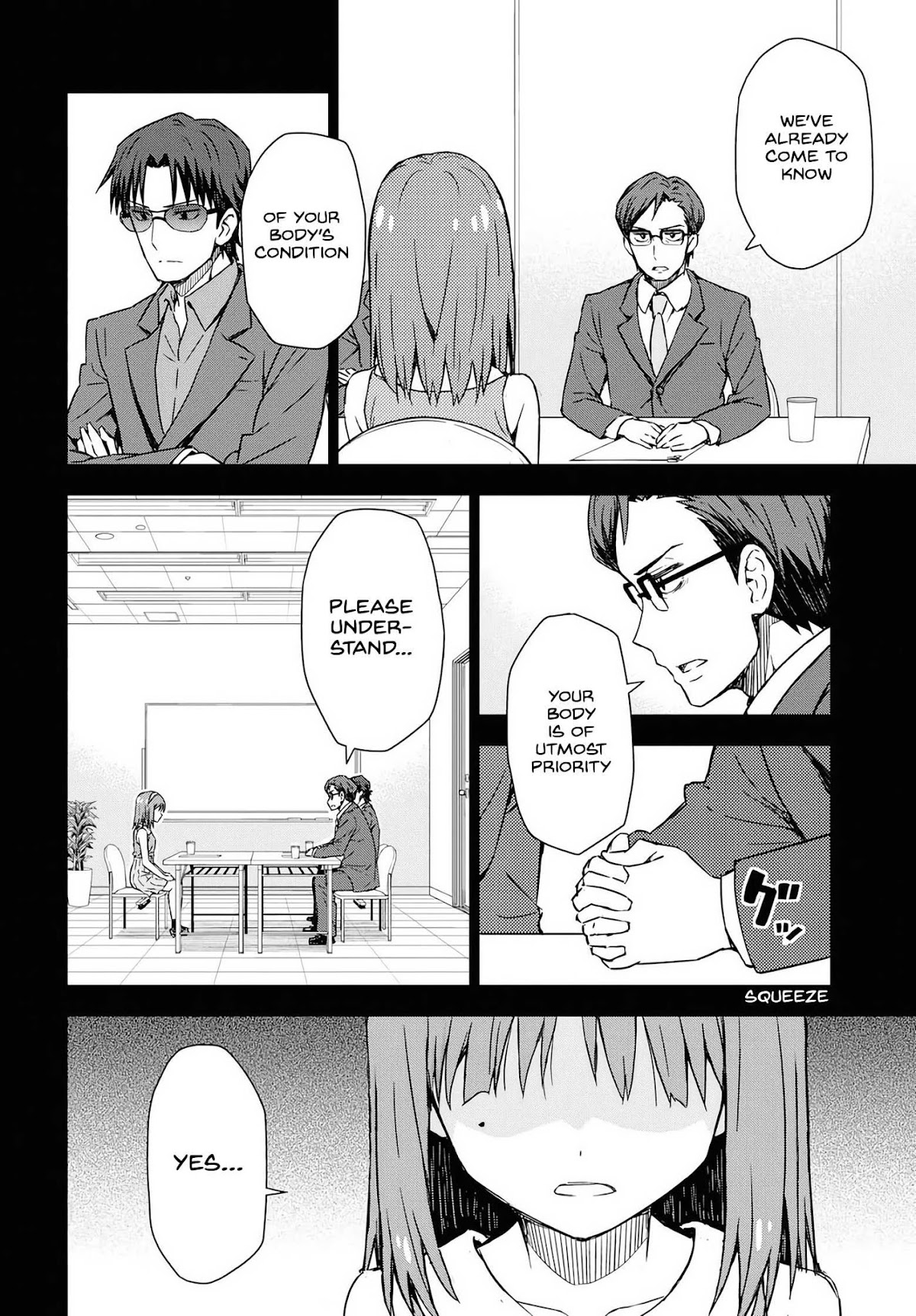 THE iDOLM@STER: Asayake wa Koganeiro Chapter 13 page 12 - Chapter 13: I Will Come To... Understand My Mother, Kotomi's, Footsteps